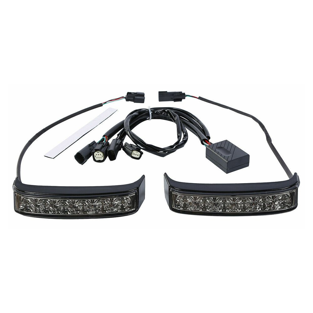 Saddlebags LED Insert Support Brake Turn Light For Harley-Davidson