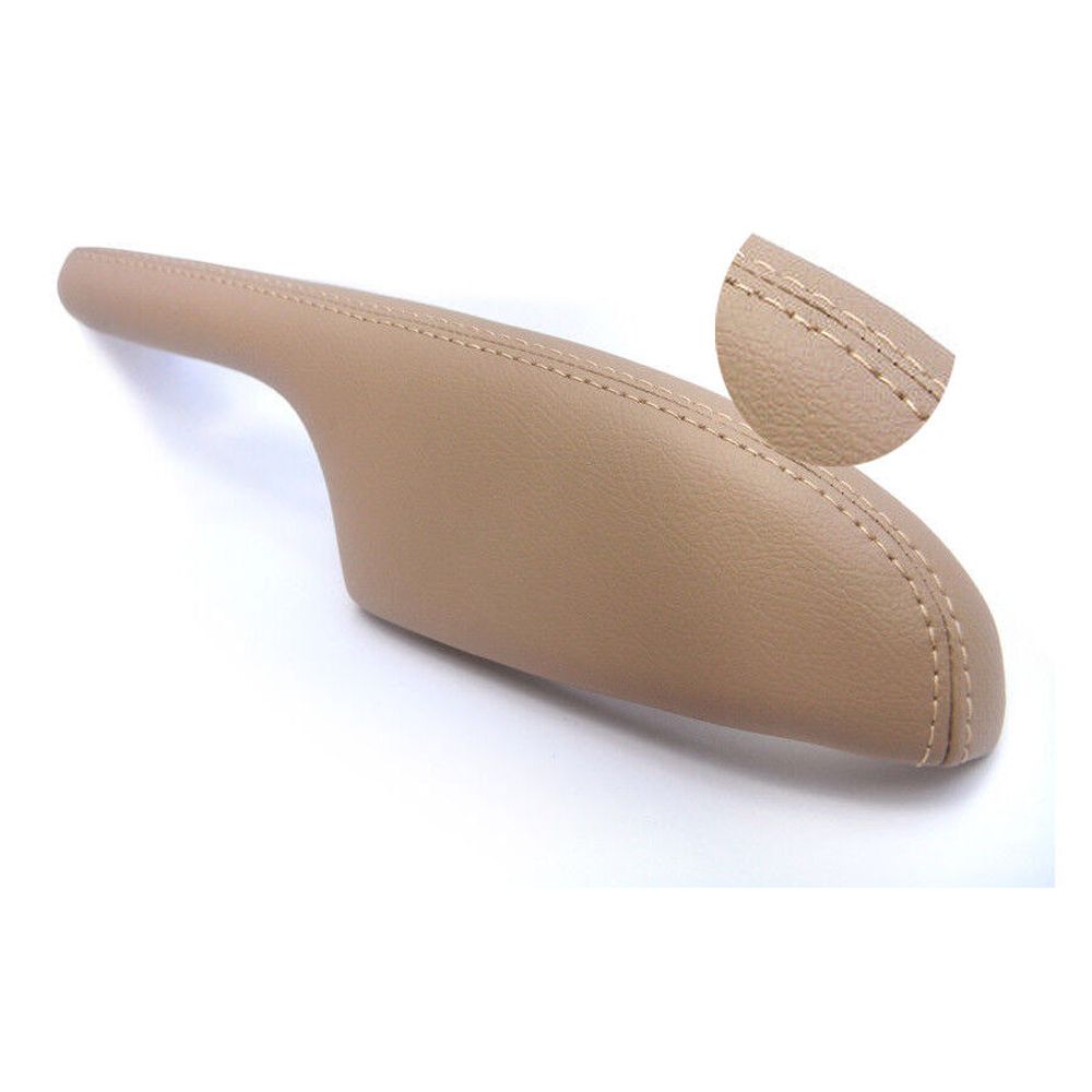 Door Panel Armrest Leather Synthetic Cover For 2001-2006 MDX Sport Utility Beige