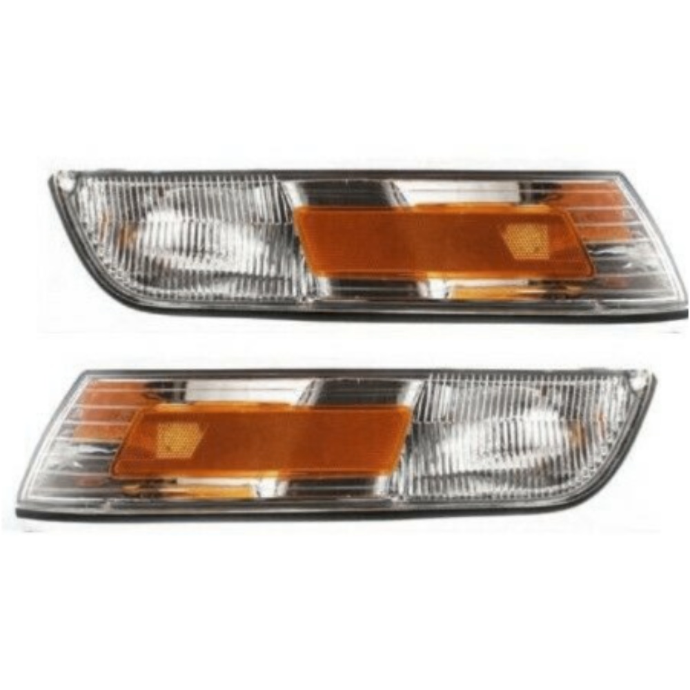 Corner Light For 95-97 Mercury Grand Marquis Sedan W/ Side Marker Set Of 2 LH RH