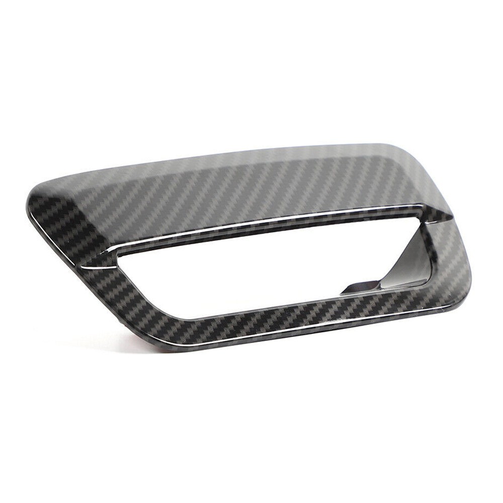 2 Sets Of - Tailgate Handle Cover Trim /Durango + Carbon Fiber