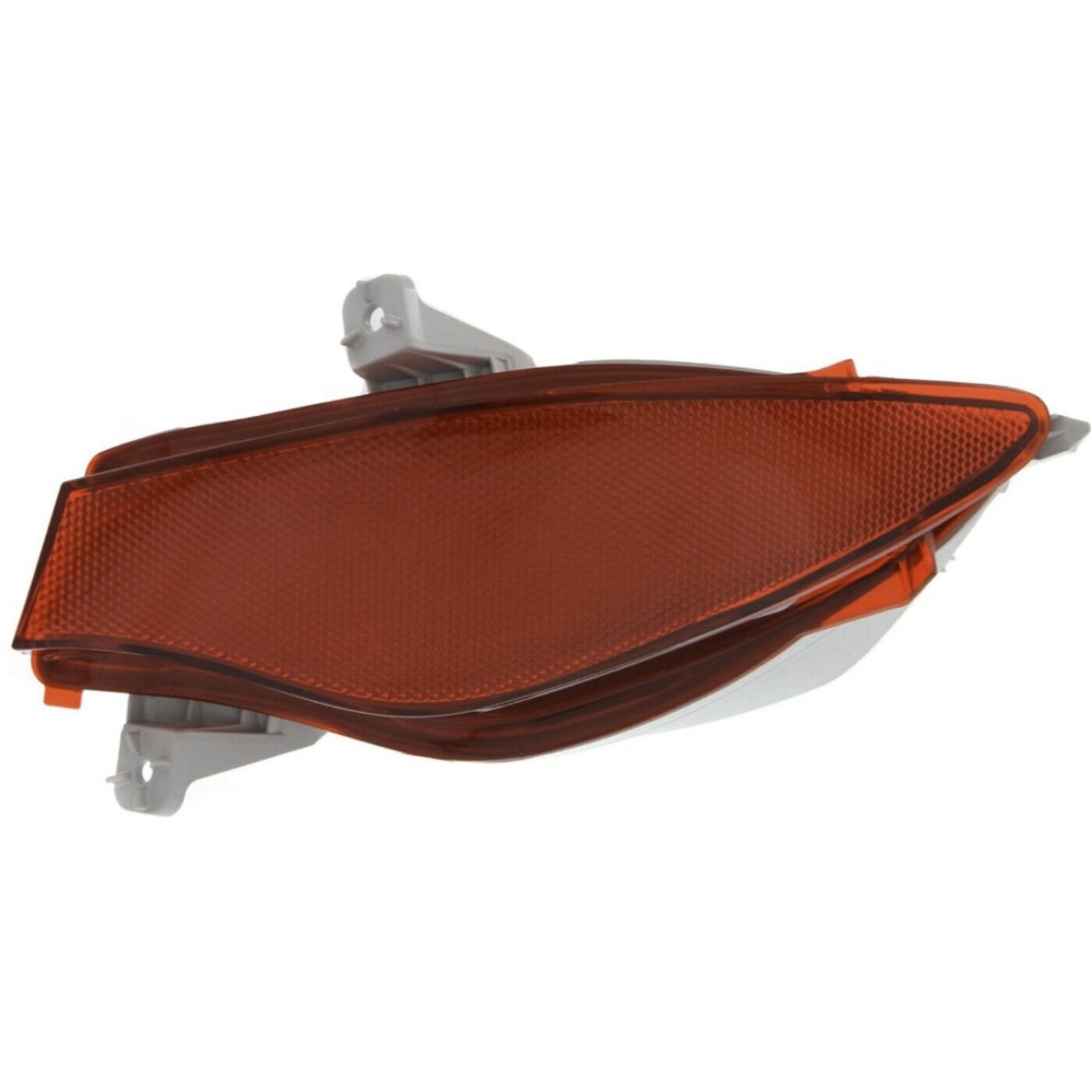 Set Of 2 Bumper Face Bar Reflectors Rear Driver & Passenger Side Outer Pair