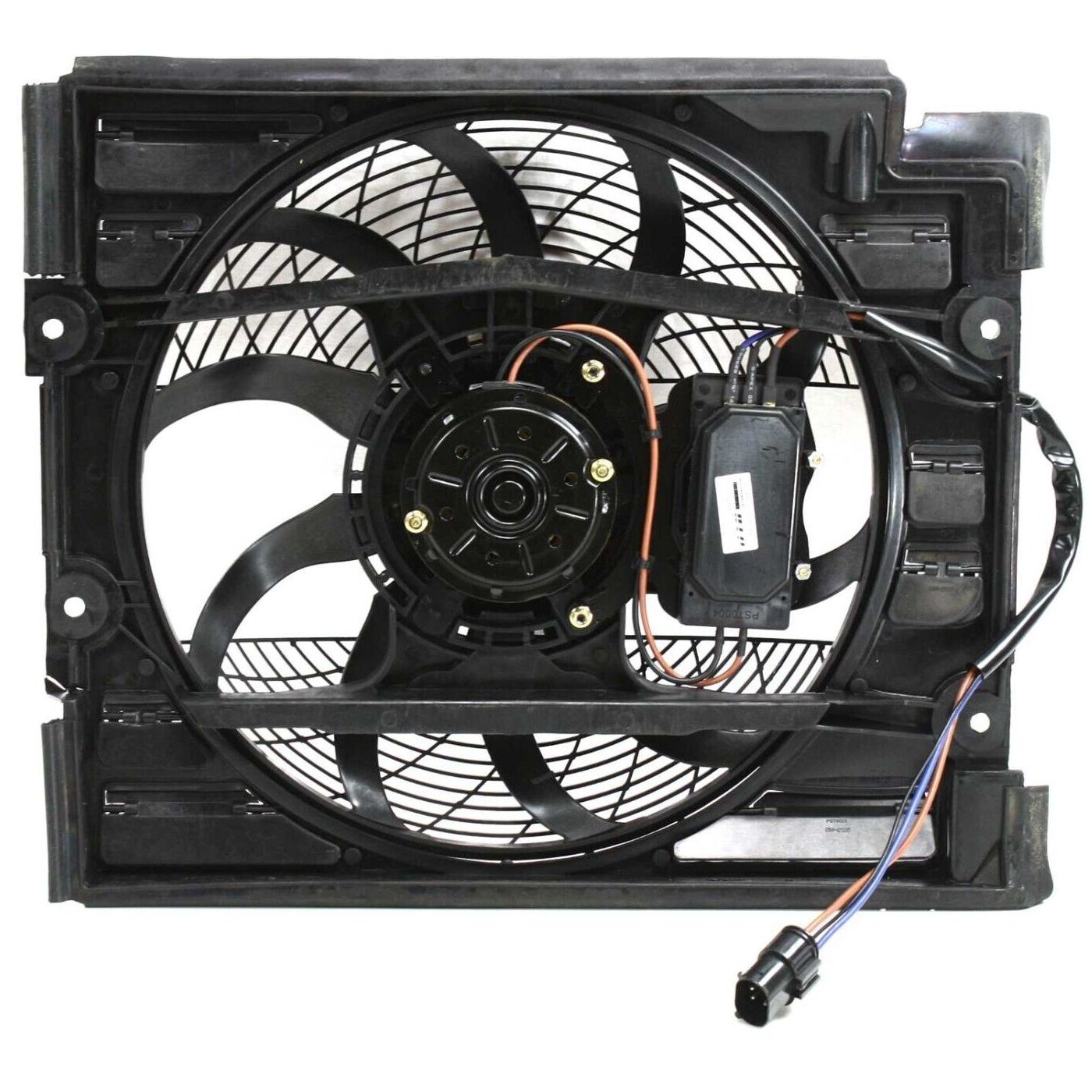 Radiator Pusher Cooling Fan Assembly For 2000-2003 BMW M5 Base Sedan 528It E39