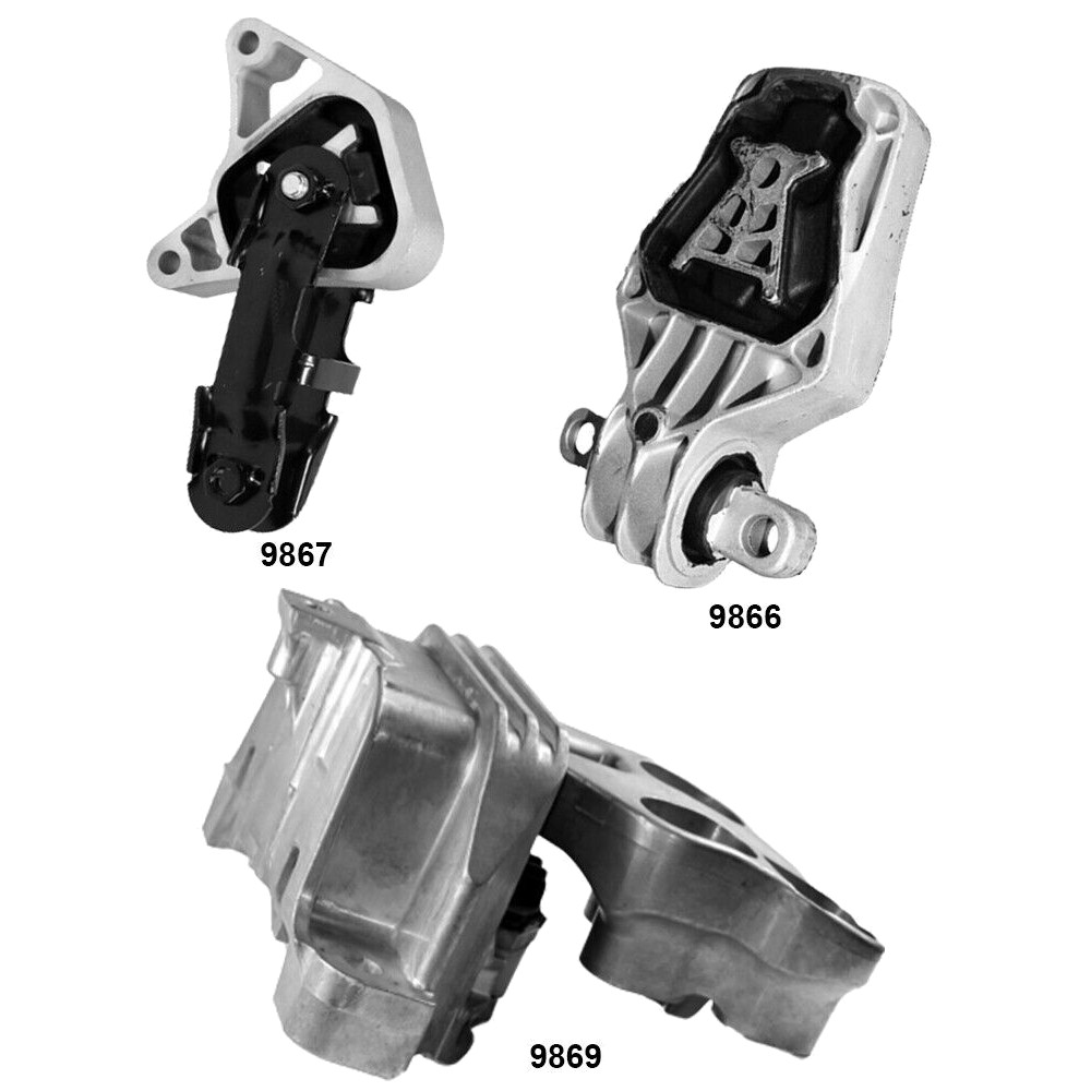 Engine Torque Strut Mounts & Trans. Mount 3PCS 2.0L