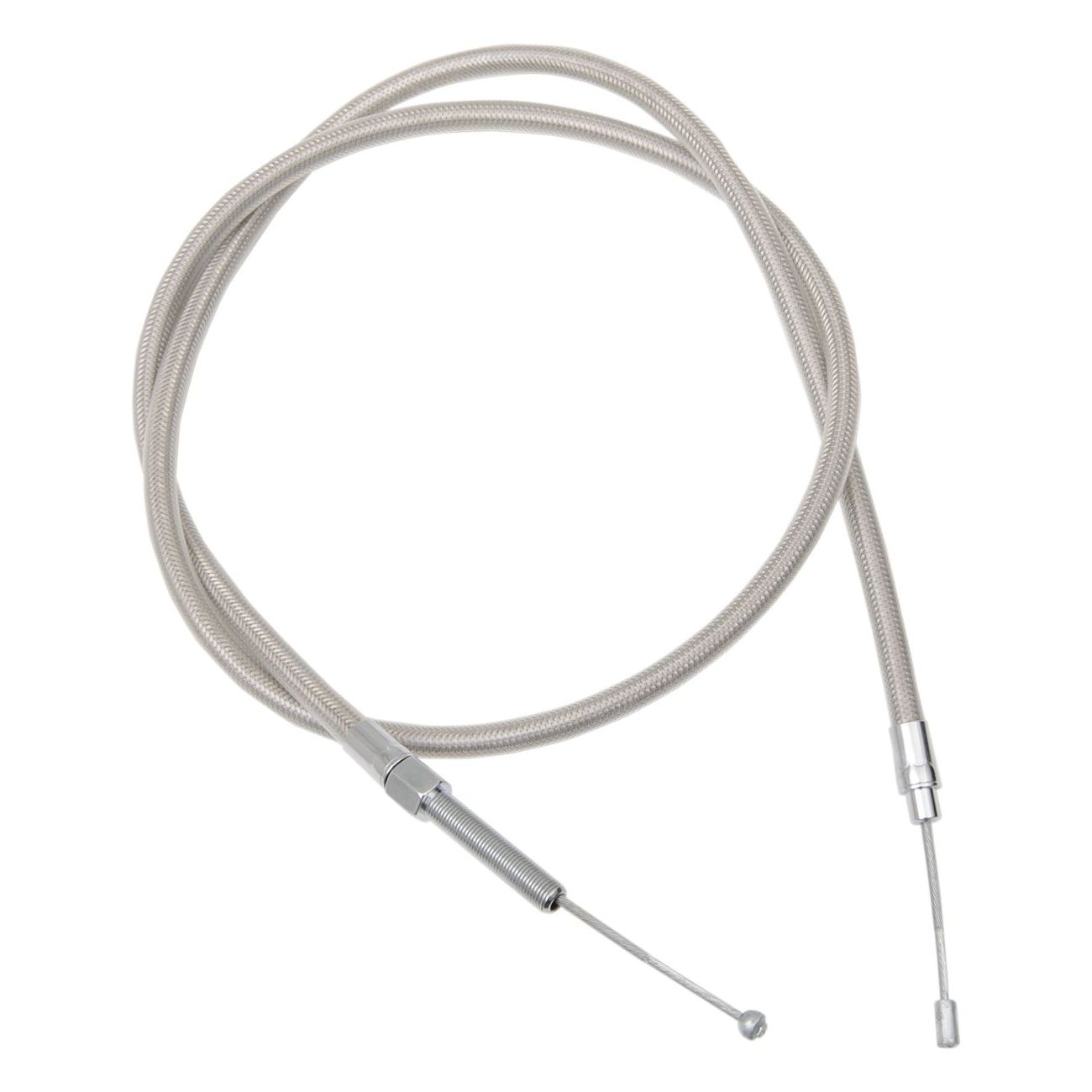 For 2009-2020 Iron 883 57 1/4IN. Braided High Efficiency Clutch Cable 0652-1476