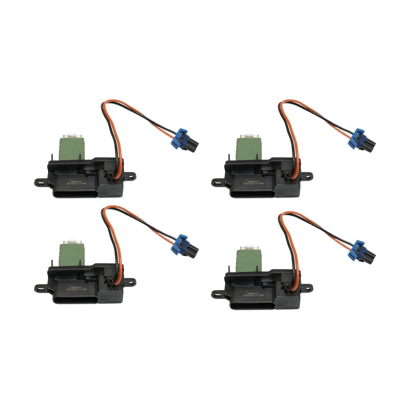 4 Sets Of - New Blower Motor Resistors Front For SaVana GMC 3500 Van 2500 4500