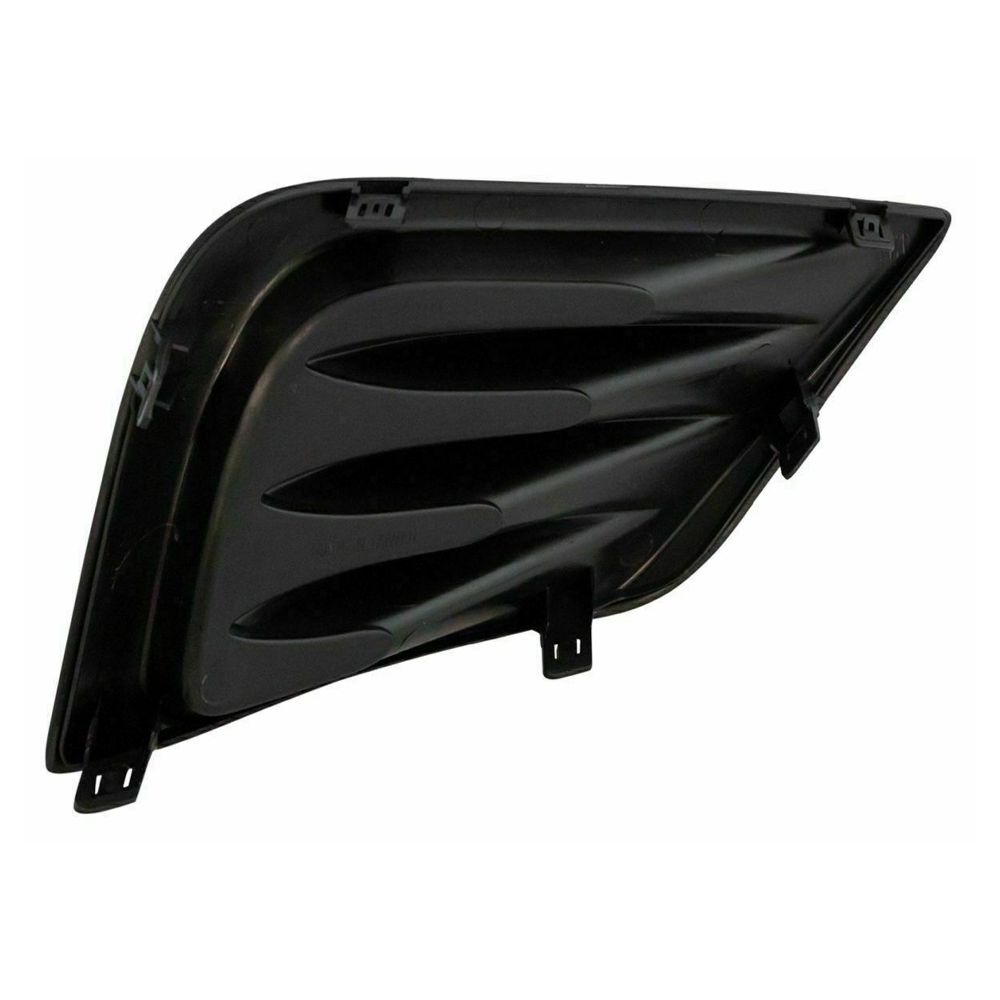 Front Fog Light Cover Left & Right Side Textured For Nissan 16-18 Nissan Altima