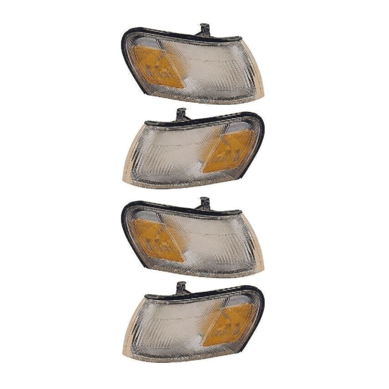 4 PCS - Corner Light For 1993-1997 Corolla Set Left Right Incandescent W/ Bulbs
