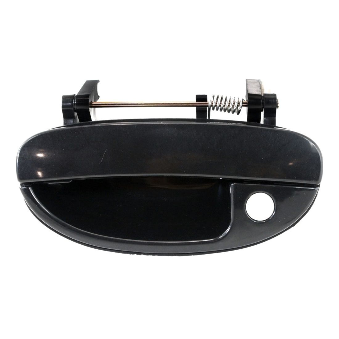Exterior Door Handle For Daewoo 99-02 Nubira Front Driver Smooth Black Plastic