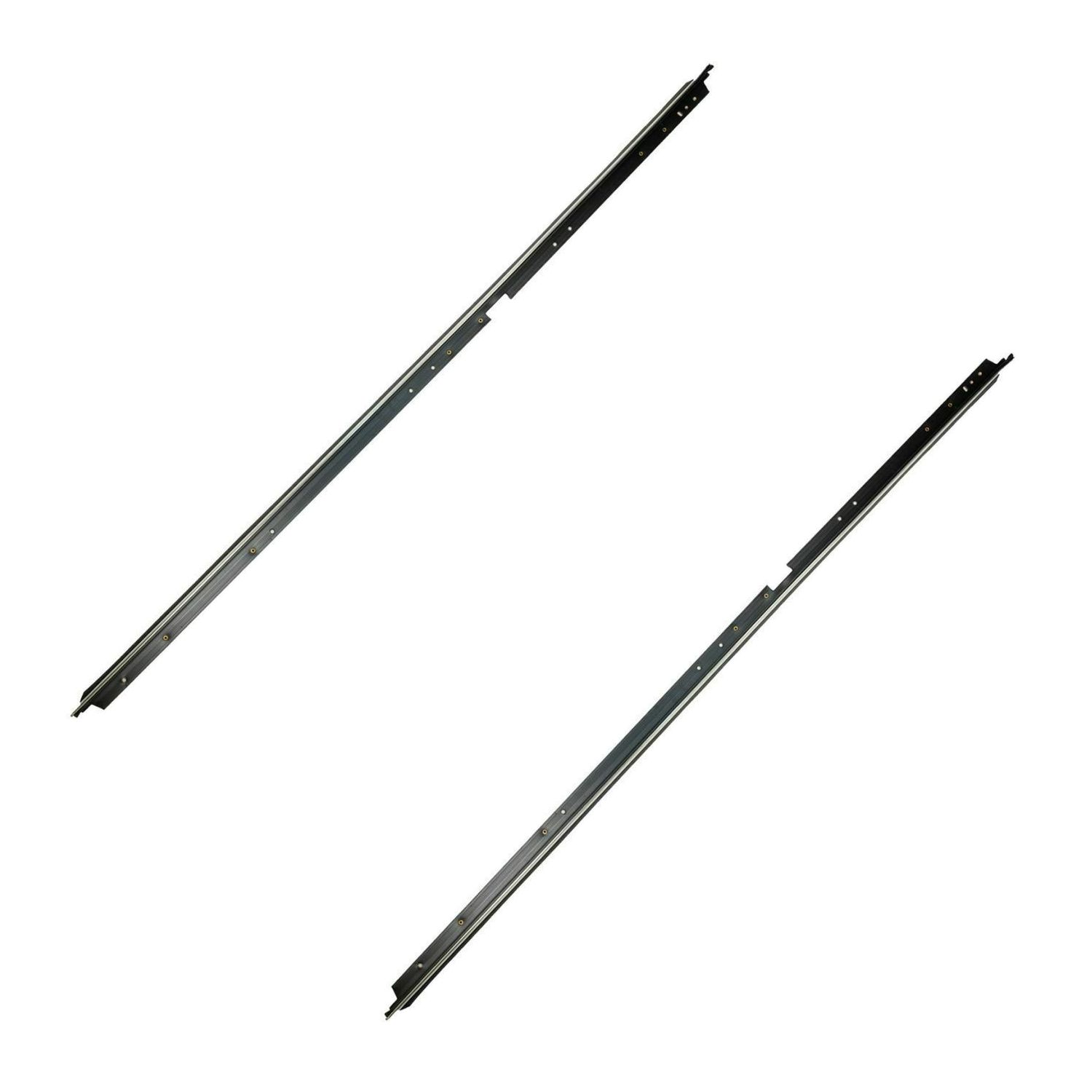 Front Outer Window Felt Sweeps Left & Right Pair Set For 81-88 Monte Carlo Coupe