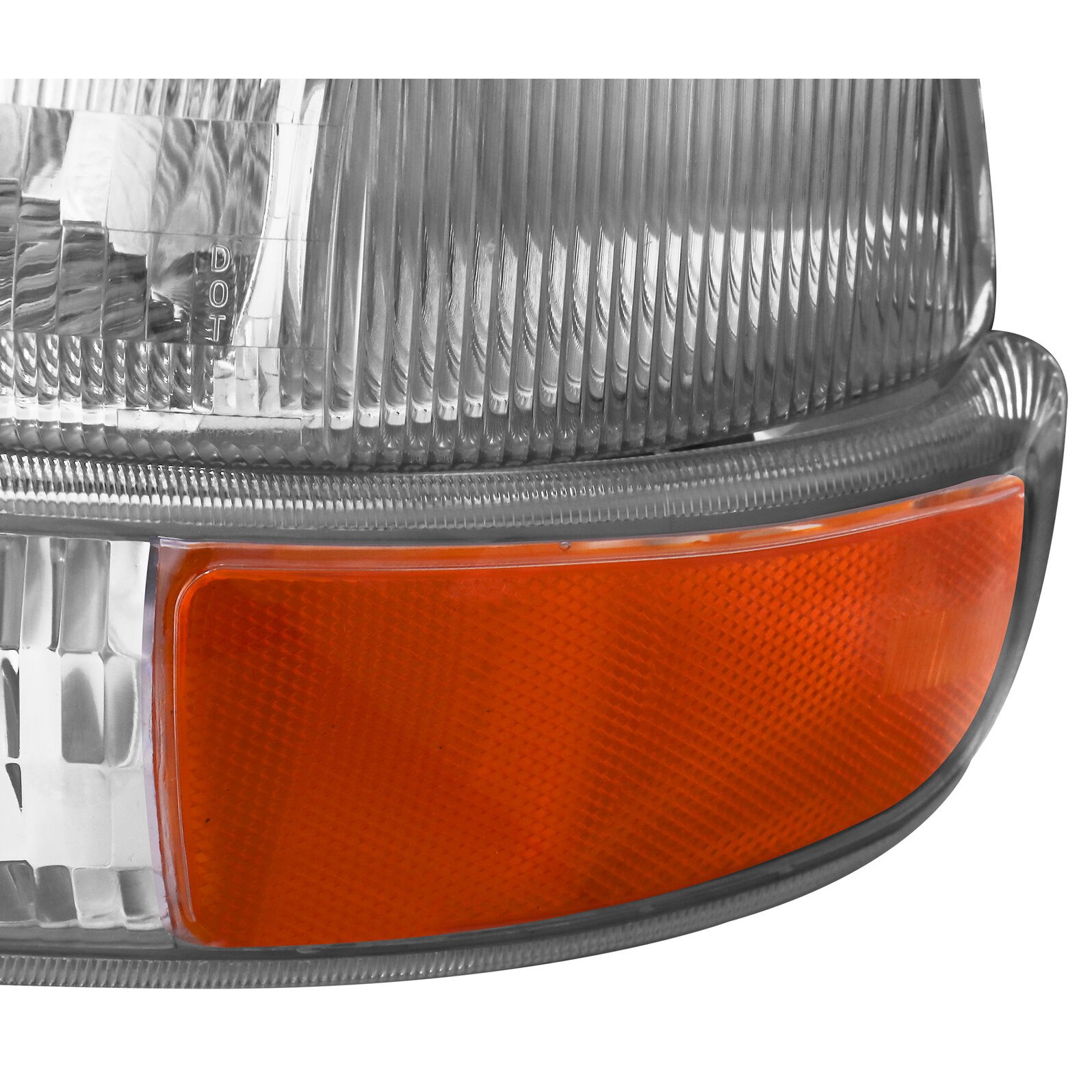 Chrome Headlight Front Lamps LH & For Chevy 99-02 Chevy Silverado 00-06 Suburban
