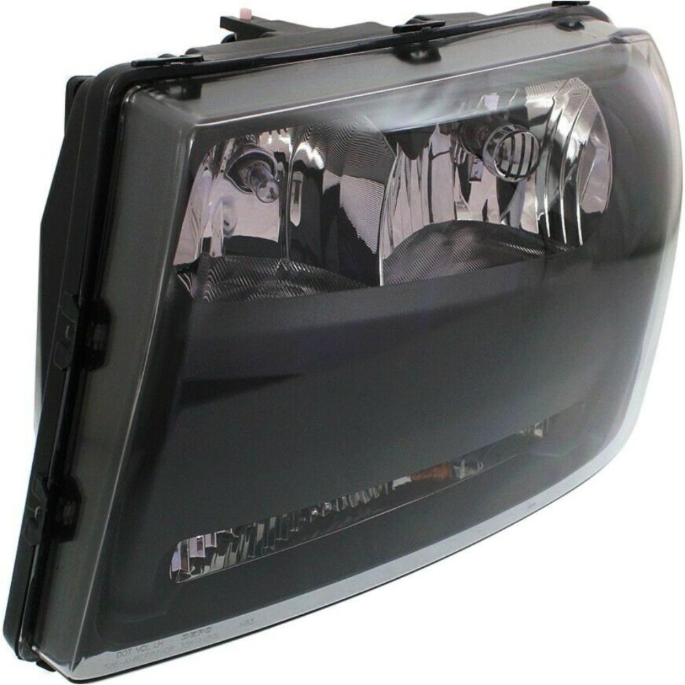 Headlights Headlamps LH & RH Pair Set For 06-09 Trailblazer 06 Trailblazer EXT
