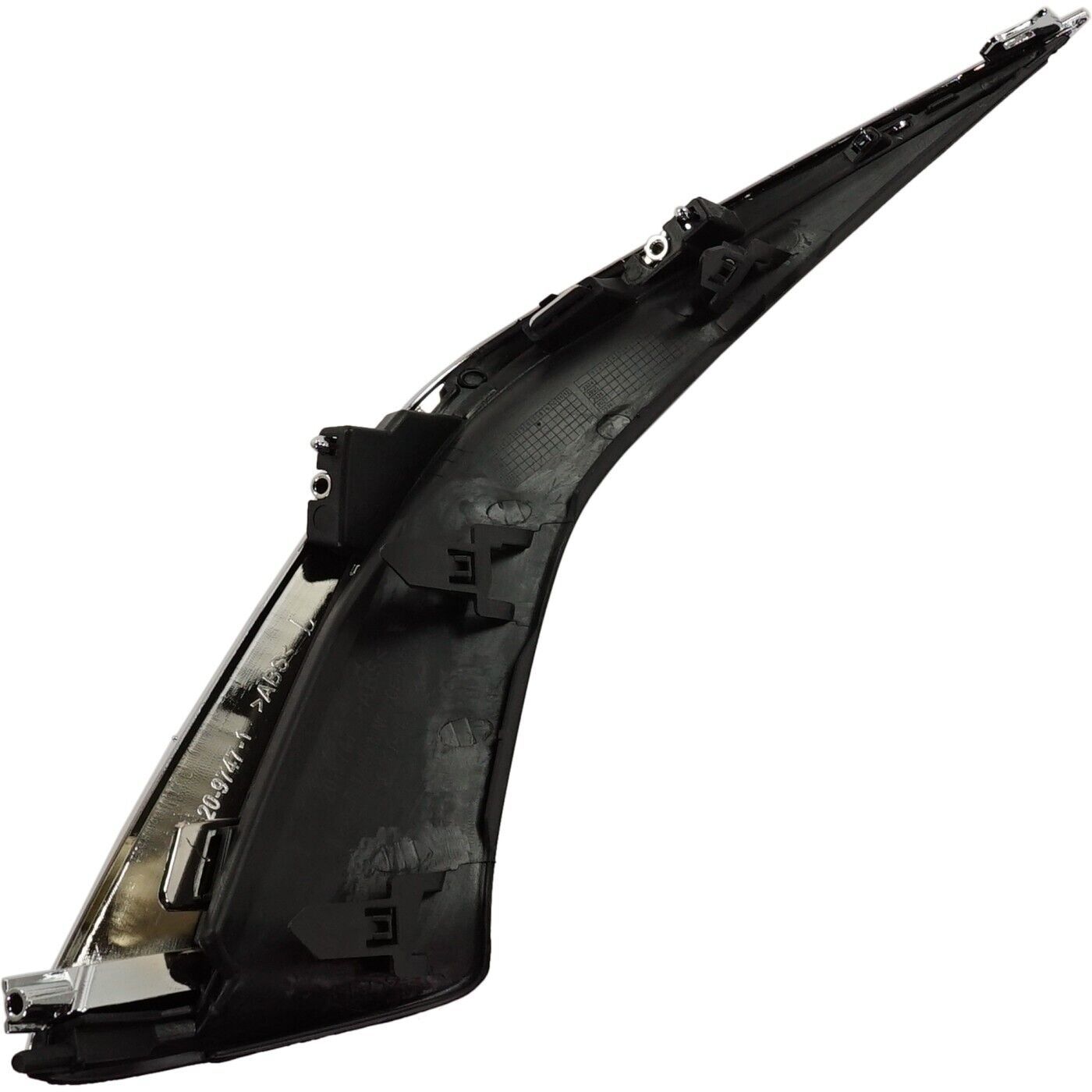 Bumper Trims For Lexus 21-22 ES250 Base Front Left Right Black And Chrome Trim