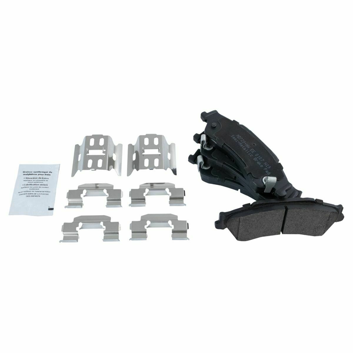 For Chevy GMC Olds Metallic Brake Pad & Performance Drilled Slotted Rotor Kit