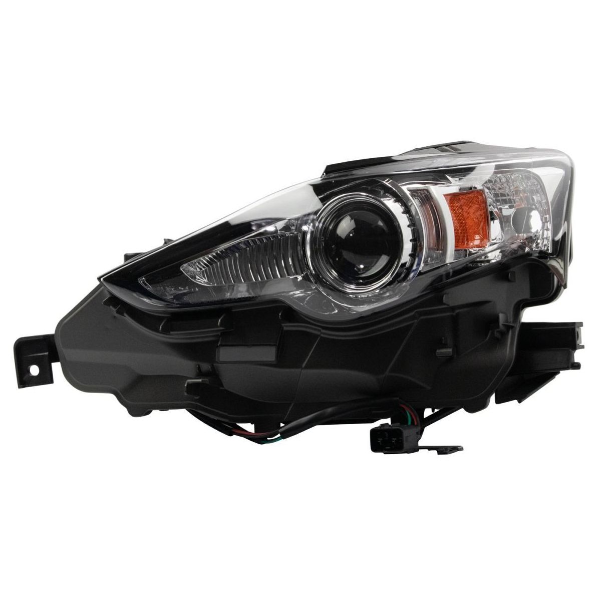 For 2014-2015 Lexus IS250 Sedan Headlights Lamp Assembly Left Right Kit Pair
