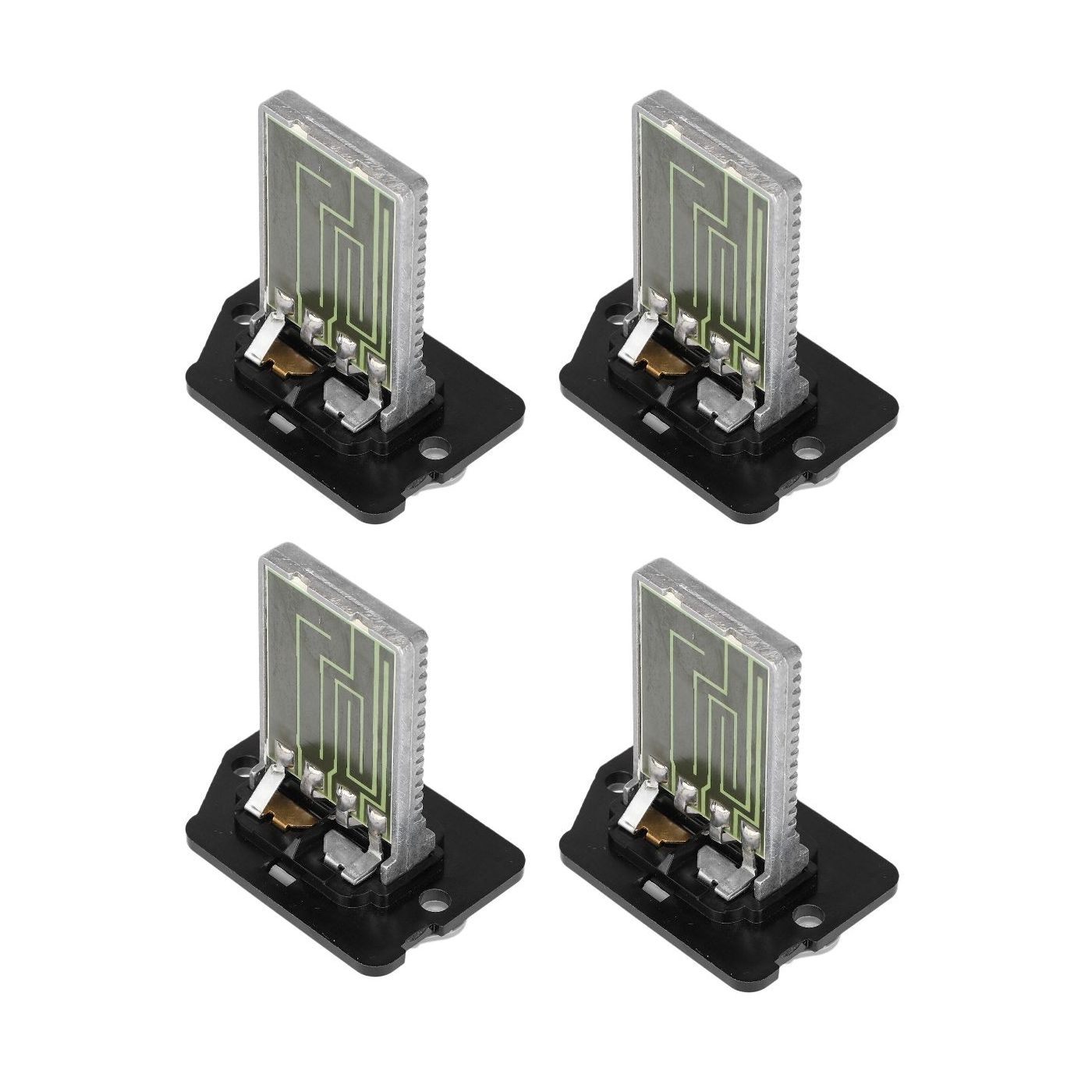 4 Sets Of - HVAC Blower Motor Resistor For Hyundai Elantra 2001-2005 Santa Fe Tucson