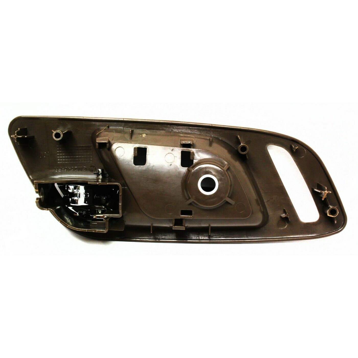 Interior Door Handle For 2007-2014 Chevrolet GMC Set Of 4 Brown Chrome