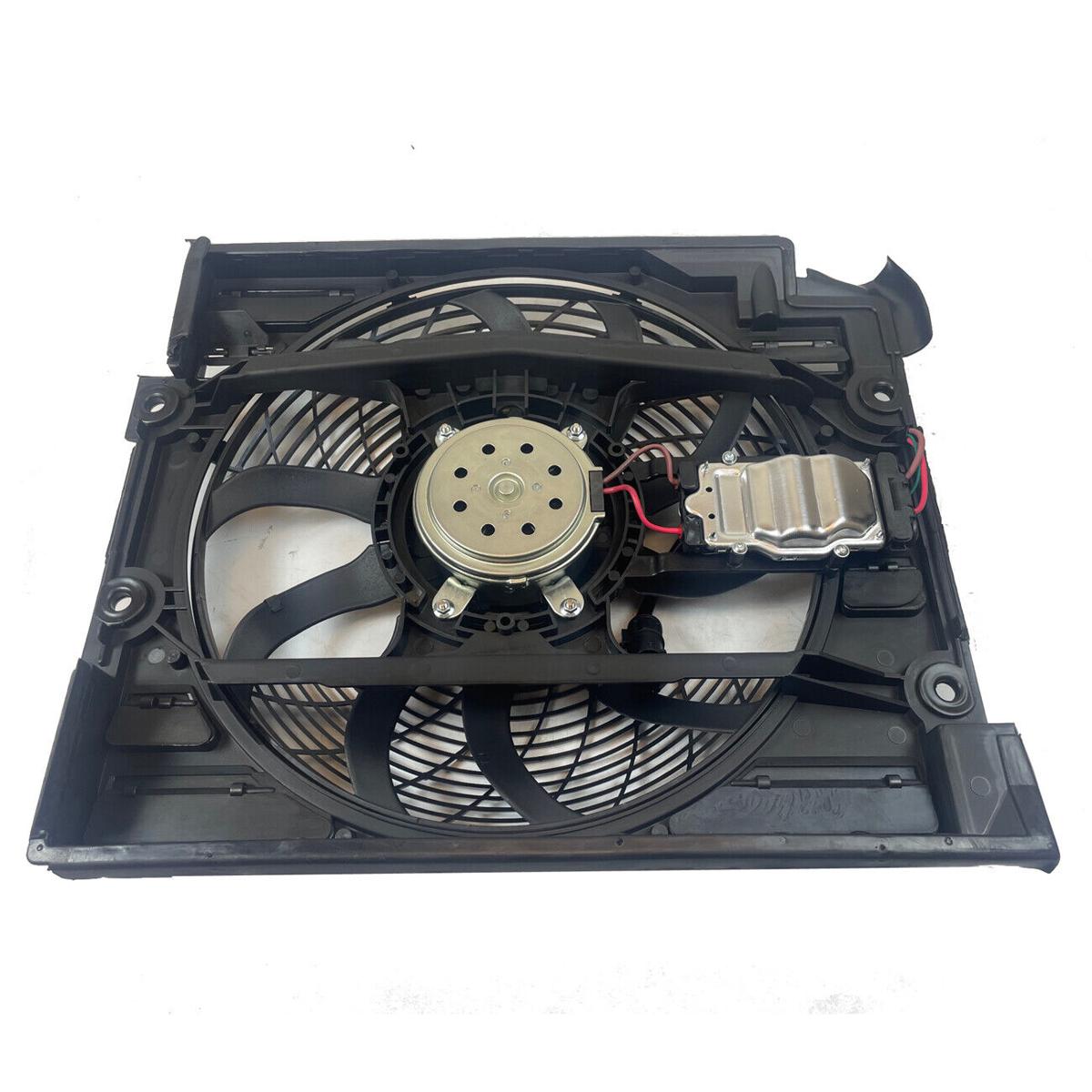 Radiator Pusher Cooling Fan Assembly For BMW 525i 528i 530i 540i M5 528iT E39