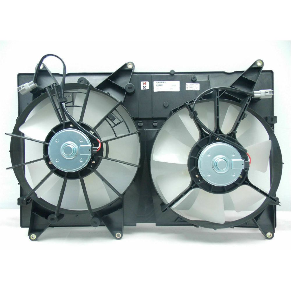 Radiator & Condenser Fan For Lexus 01-03 RX300 Toyota 01-07 Highlander TO3115128