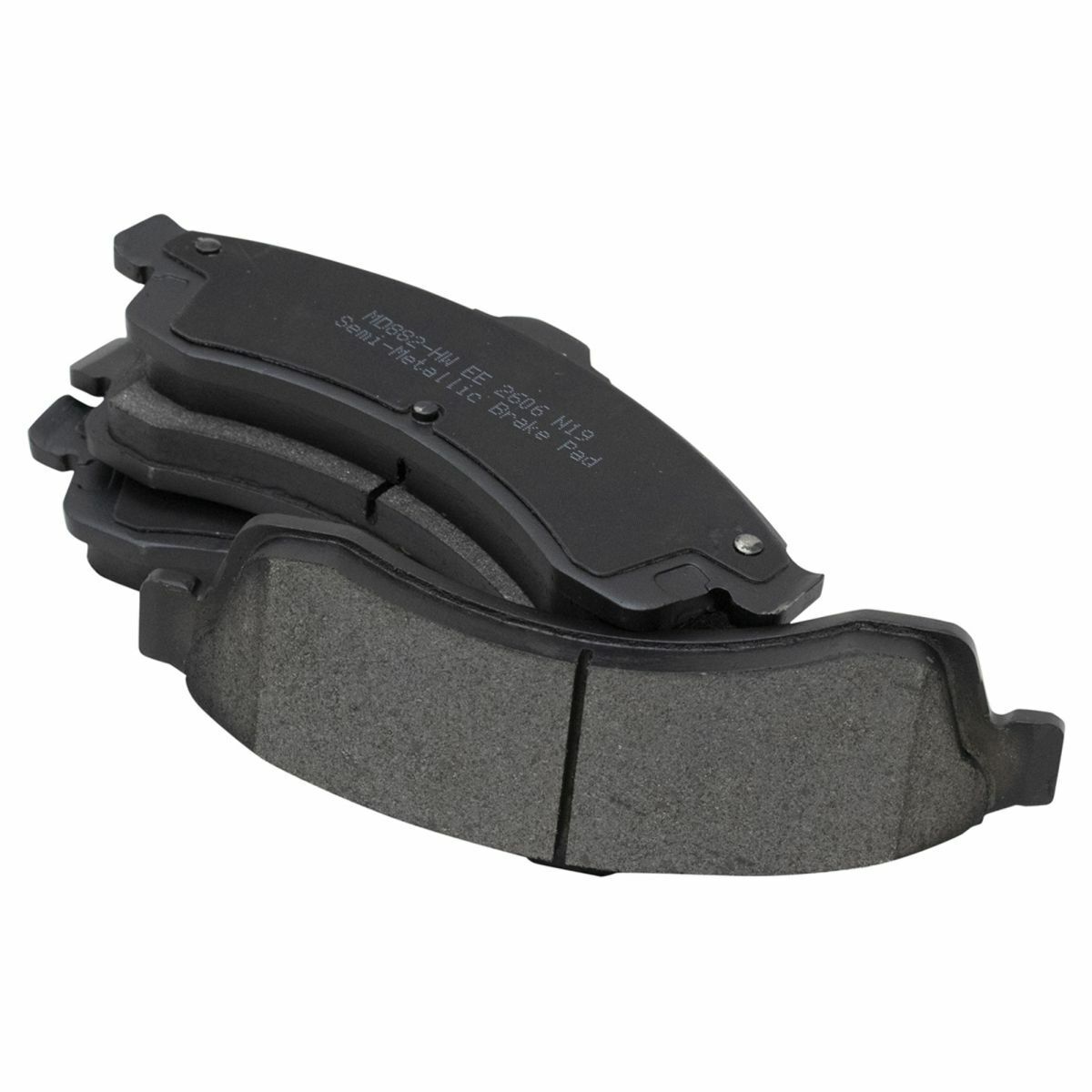 Front Brake Pad & Rotor Kit Posi Metallic For GM SUV Truck