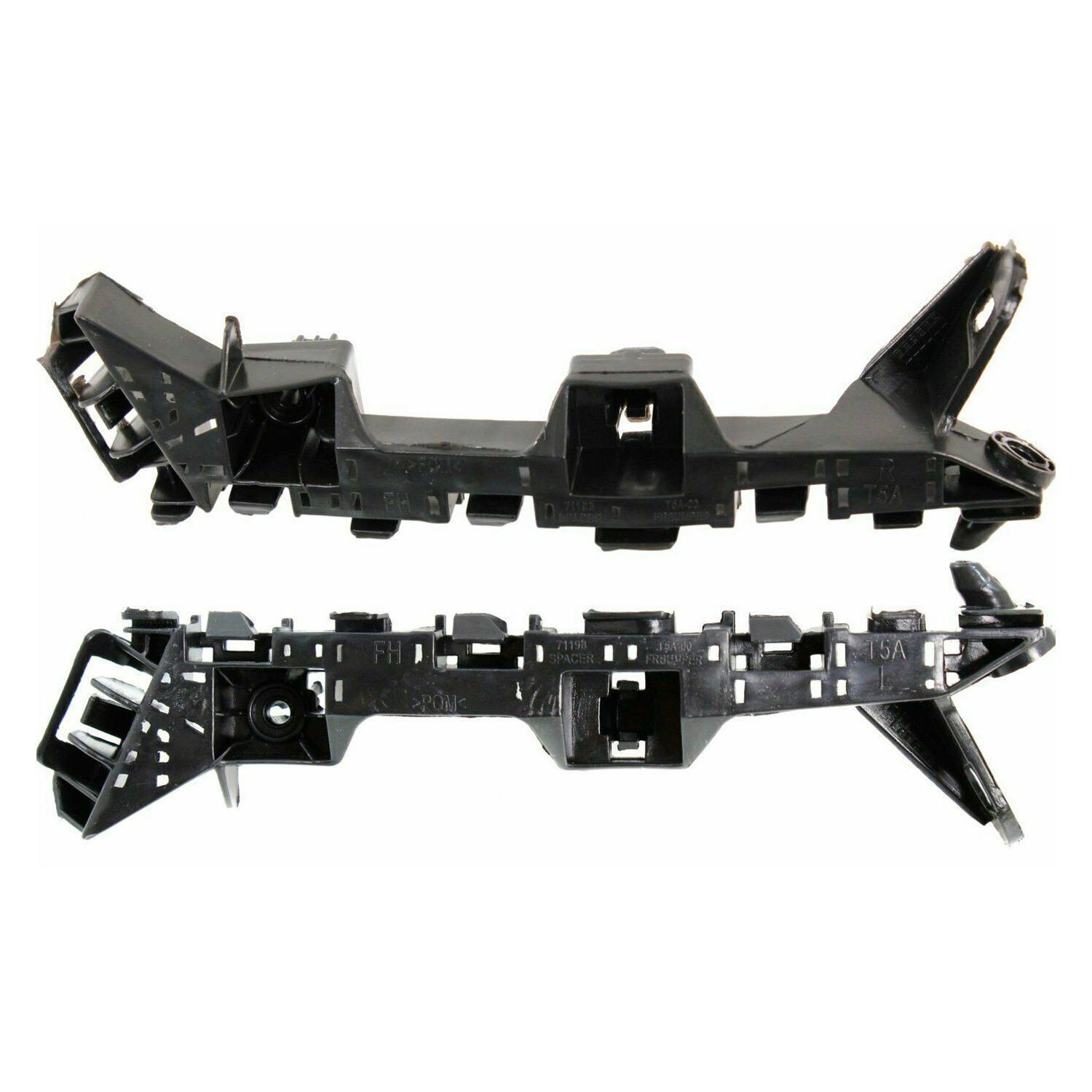 Bumper Bracket Front LH And RH Side Spacer Fits Honda Fit HO1032107 HO1033107