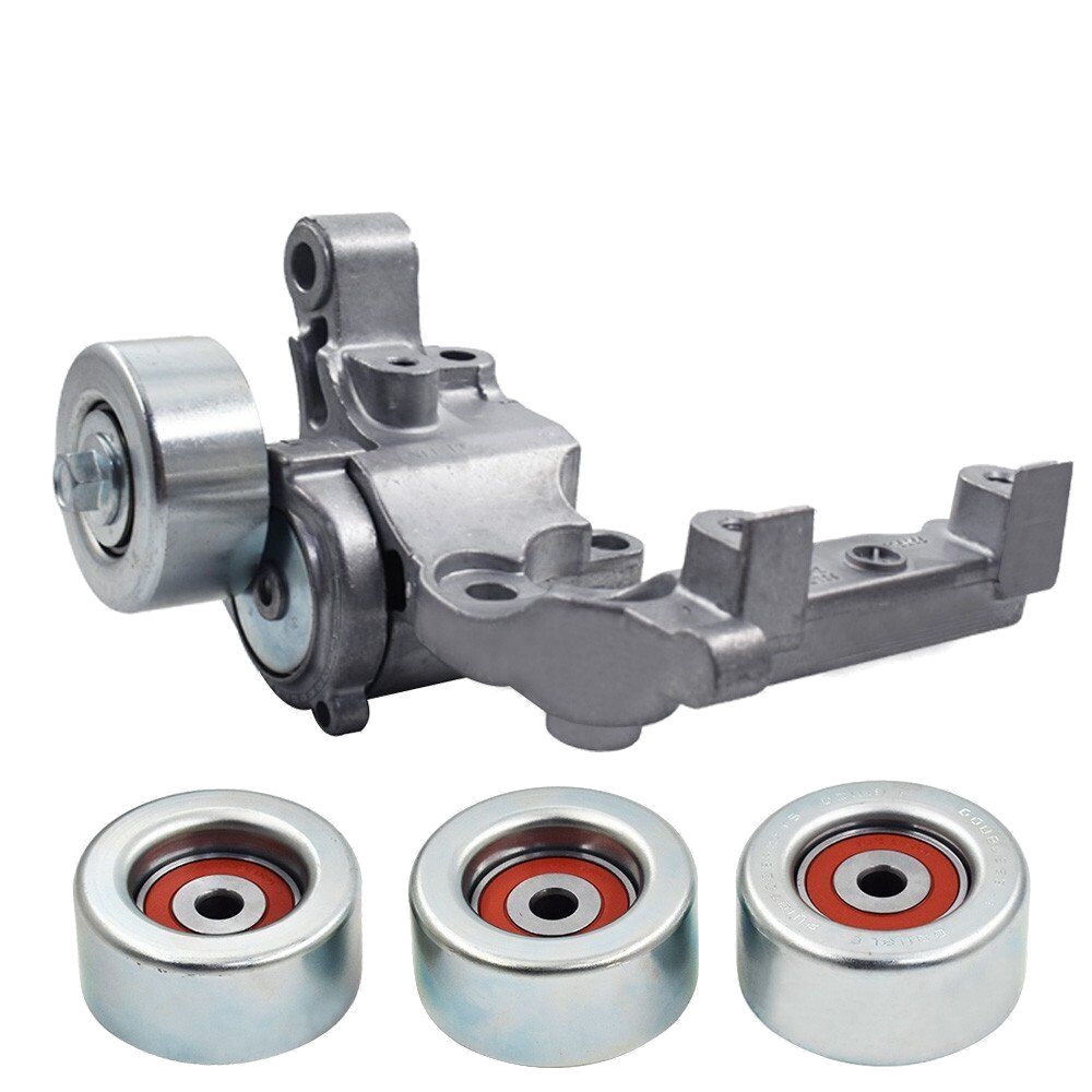 For Toyota 2005-2015 Toyota Tacoma Tundra 4.0 V6 Drive Belt Tensioner & 3 Pulley