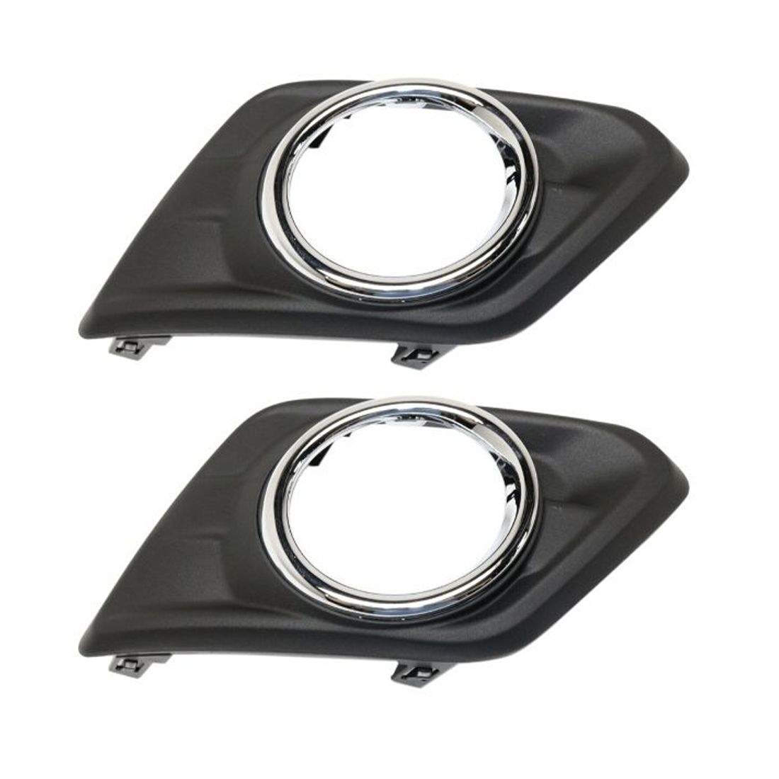 2 Sets Of - Fog Light Trim Driving Lamp Passenger Right Side Right Hand For 14-16