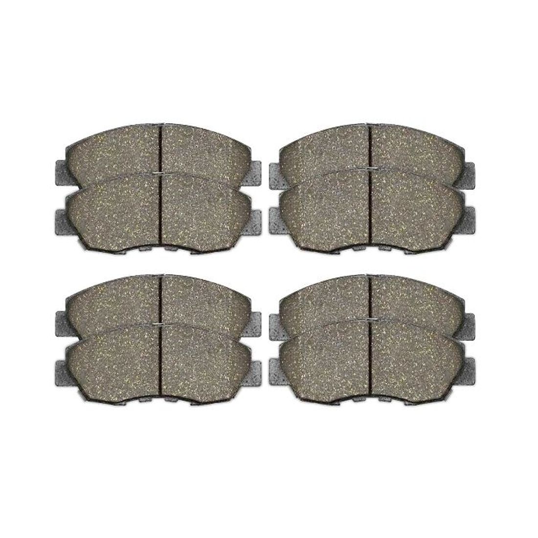 2 Sets Of - For 1996-2011 Civic 1998-2002 Accord 2010-2014 Insight Front Ceramic