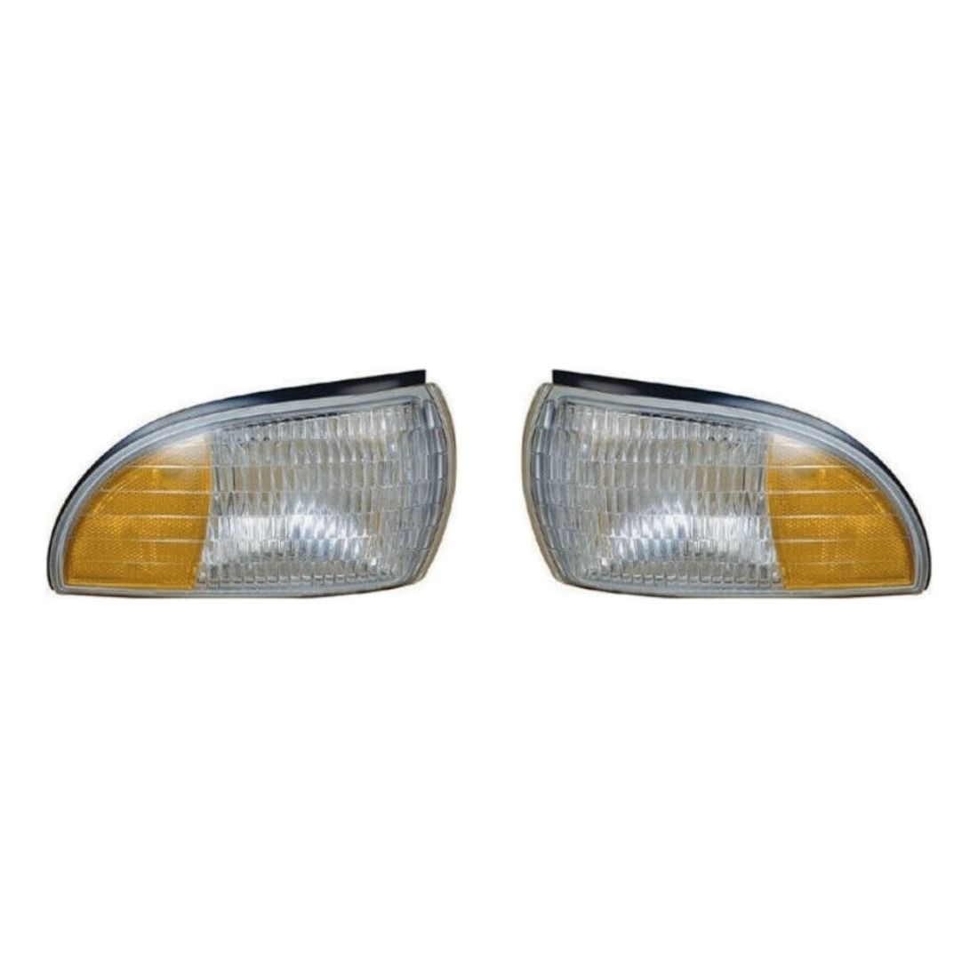 2pcs Side Markers Corner Lamp Parking Light Cornerlight Chevy Olds Pair