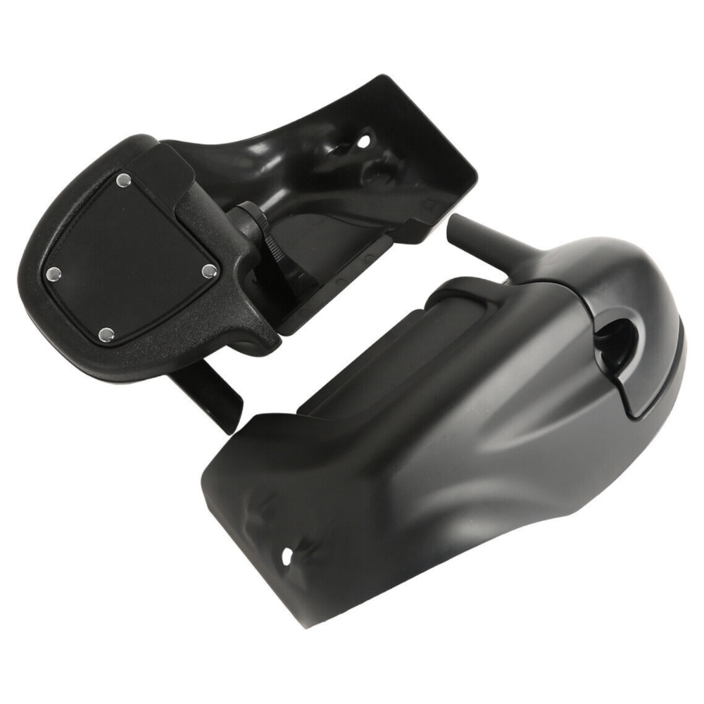 For Harley-Davidson Matte Black Lower Vented Leg Fairings Glove Box Street