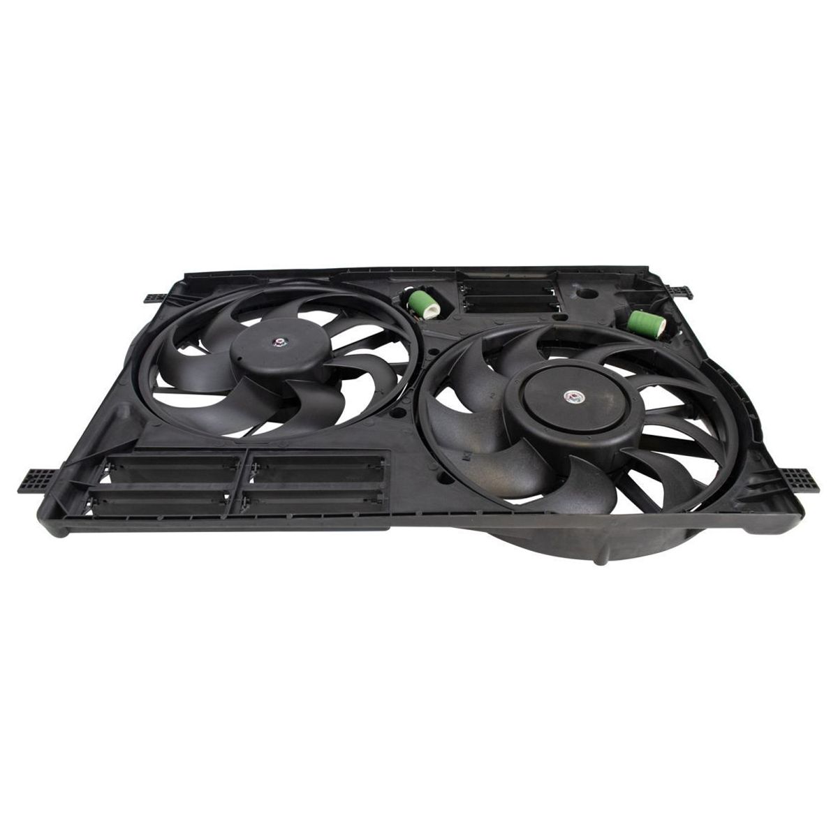 For 15-16 Lincoln MKC Black Label Engine Radiator Dual Cooling Fan Assembly