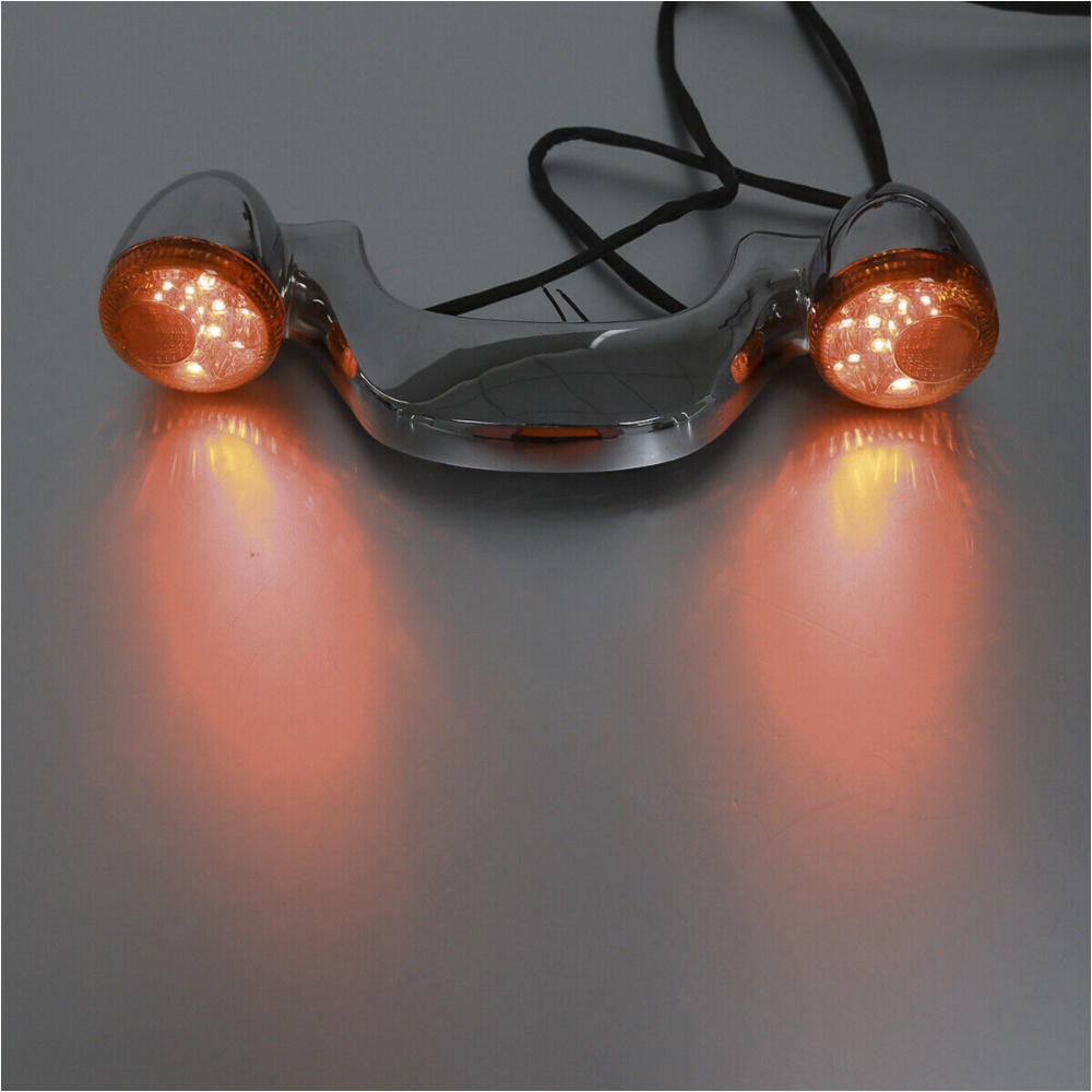 For 2010-2022 Harley-Davidson Rear Brake LED Light Bar Turn Signal Street