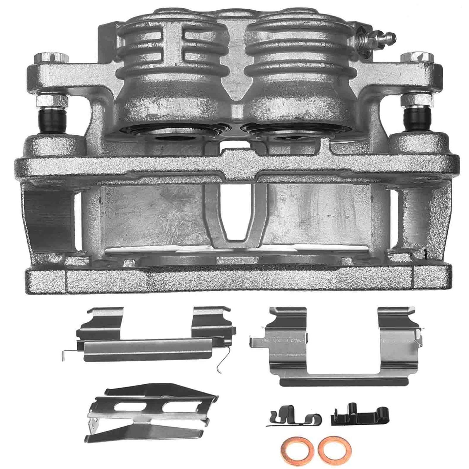 2pcs Front LH&RH Disc Brake Caliper Chevy Trailblazer GMC Envoy 2002-2005 Buick