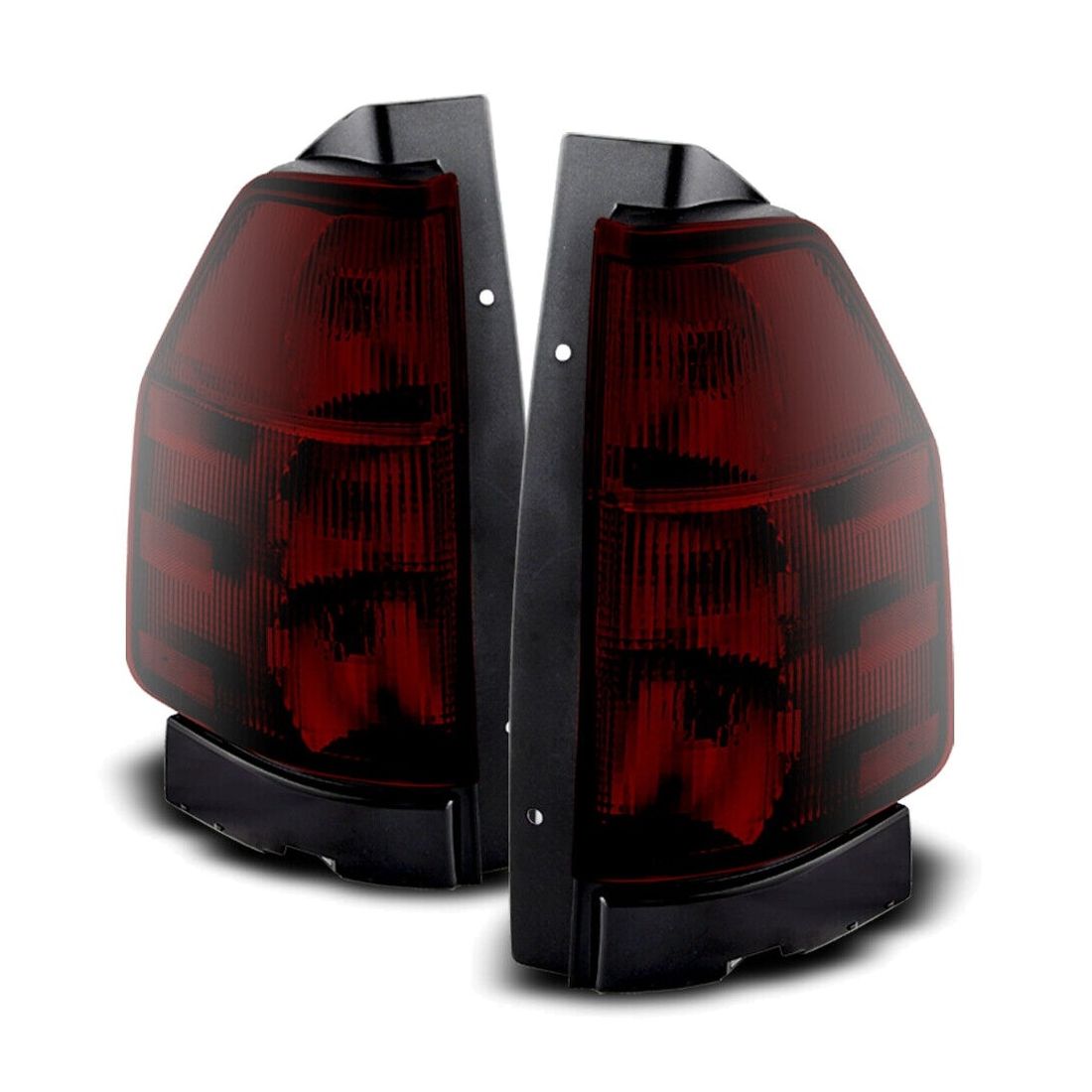 Dark Smoked 02-09 GMC Envoy OE Style Tail Lights Brake Lamp Left+Right 2002-2009