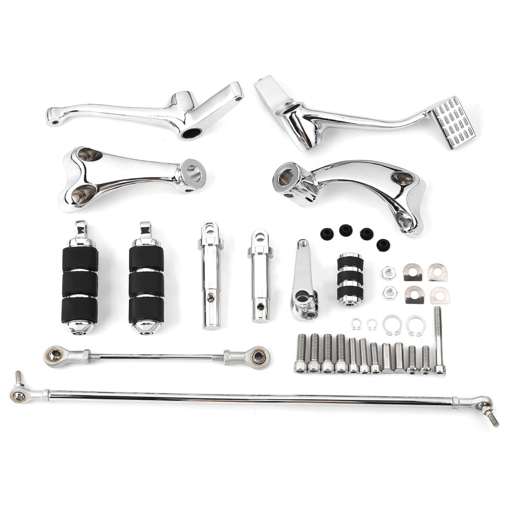 Control Foot Pegs Linkages For 2004-2013 Harley-Davidson XL1200 883 48 72