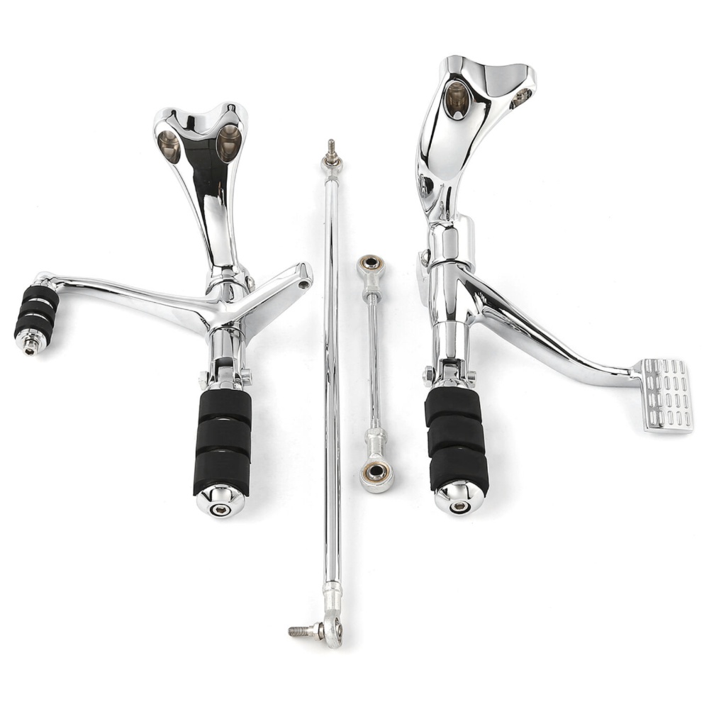 Control Foot Pegs Levers Linkages For 2004-2013 Harley-Davidson XL 1200 883