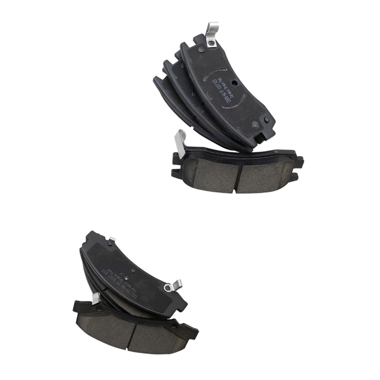 For 08 Impala 50th Anniversary Edition Front & Rear Ceramic Brake Pad Kit W/