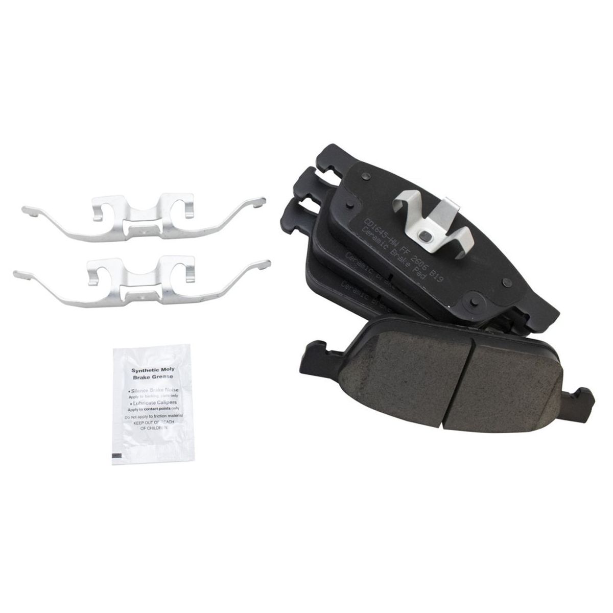 For 14-21 Ford Transit Connect XL Front & Rear Ceramic Brake Pad Set Kit W/