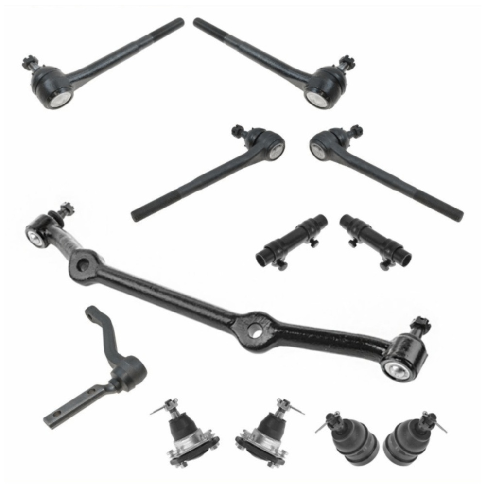12pc Front Ball Joint Tie Rod Suspension Kit For Blazer Jimmy S10 S15 Sonoma 2WD