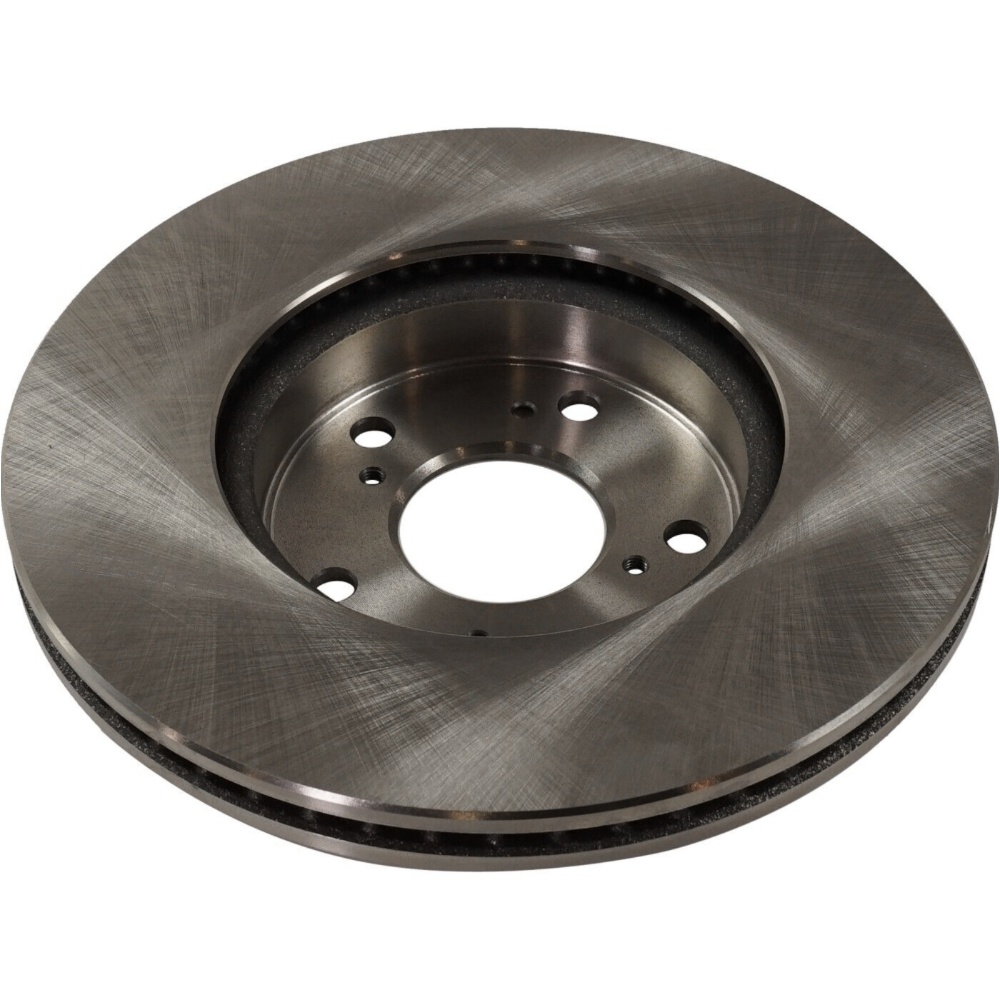 Disc Brake Rotor For Honda Accord HR-V Front Left Or Right Solid 1-pc FWD