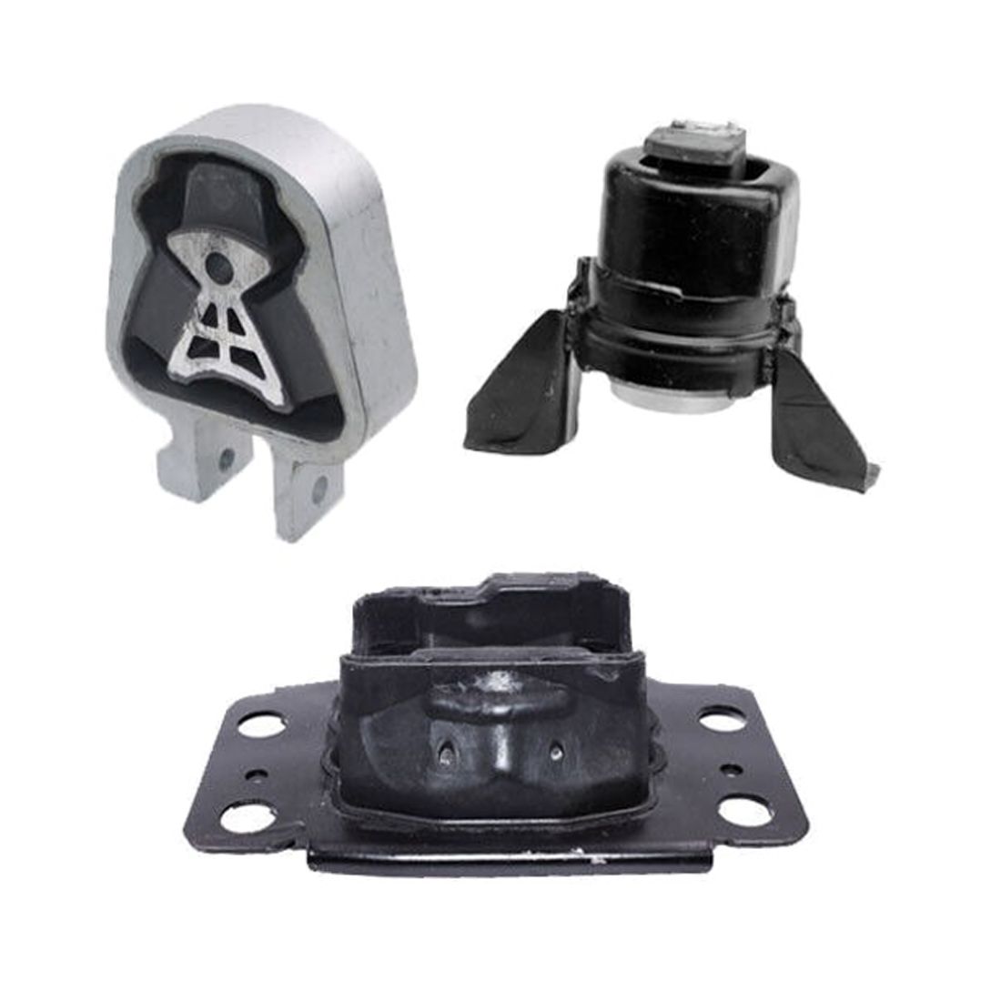 Motor & Torque Strut & Trans Mount 3PCS Set Fit 13-20 Ford Fusion 2.5L Automaic