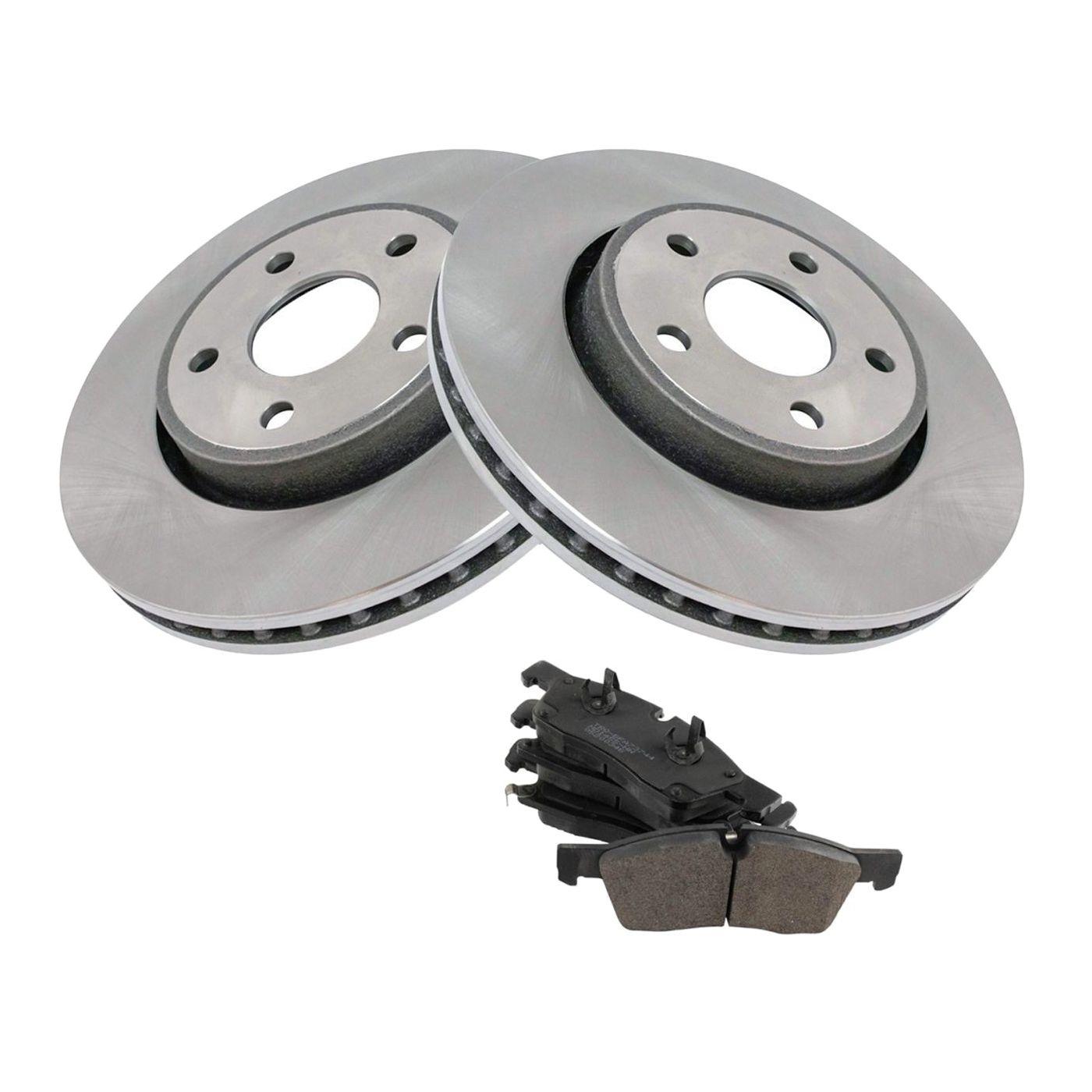 For 2011-2016 Grand Cherokee Laredo Sport Utility Front Brake Pads & Rotor Kit