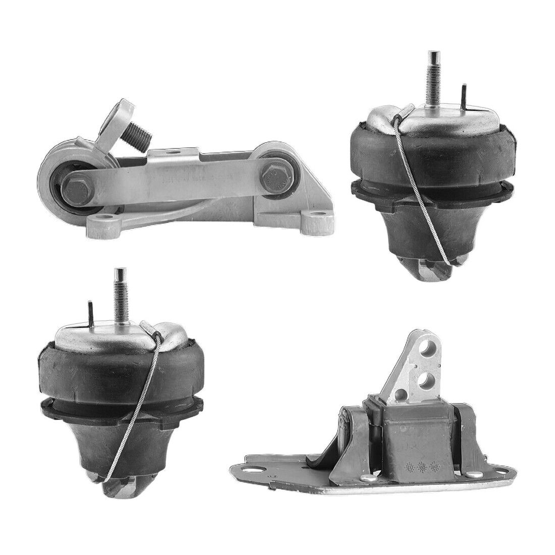 Engine Mounts 4pcs Set Fits
