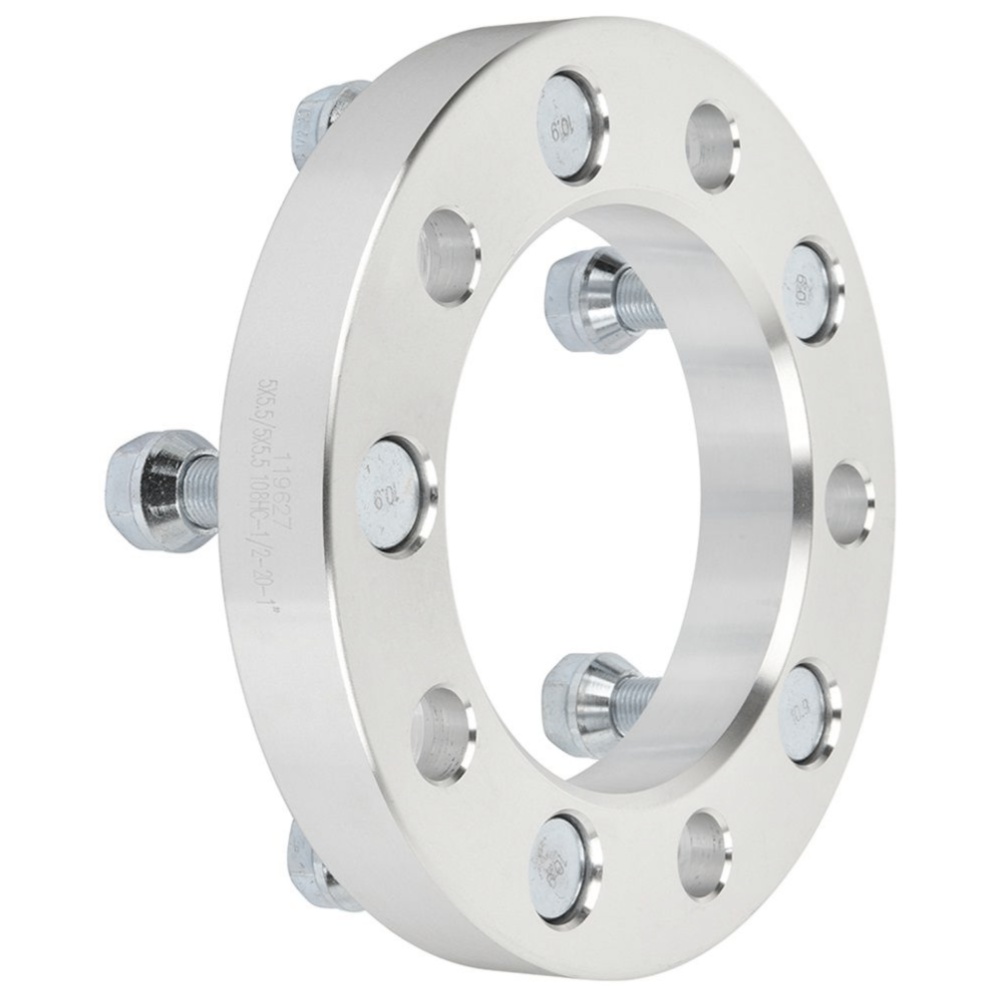 2 Pcs 1" 5x5.5 1/2" Studs Wheel Spacers For Ford E-150 E-150 Dodge Ram