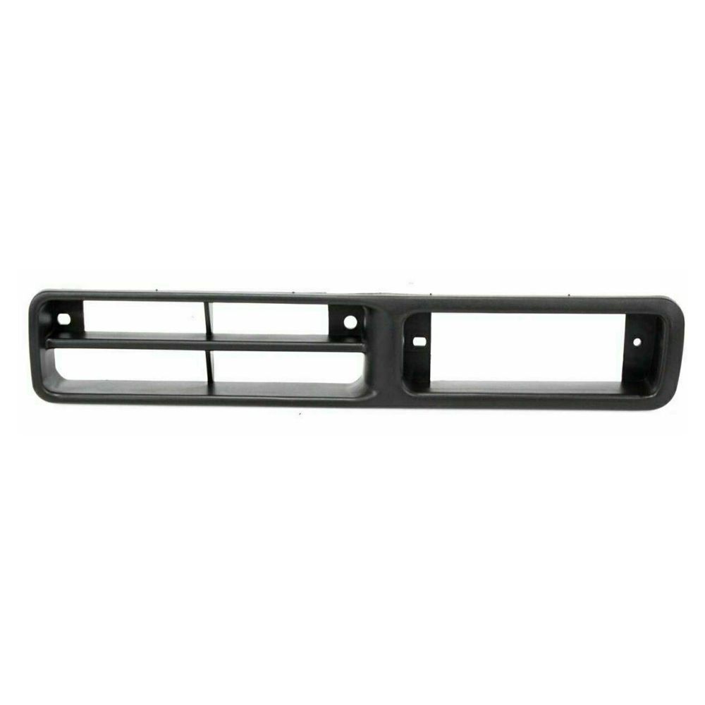 Front Bumper Chrome Steel + Signal Light + Bezels For 1996-1997 Nissan Pickup