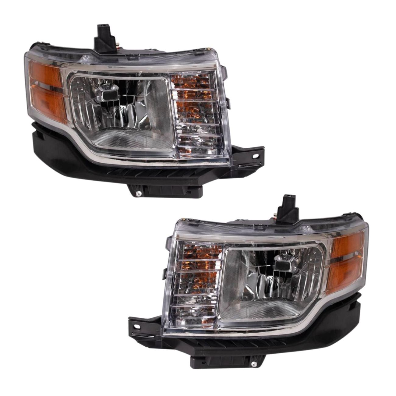 Headlight Set For 2011-2012 Ford Flex Titanium Sport Utility Flex