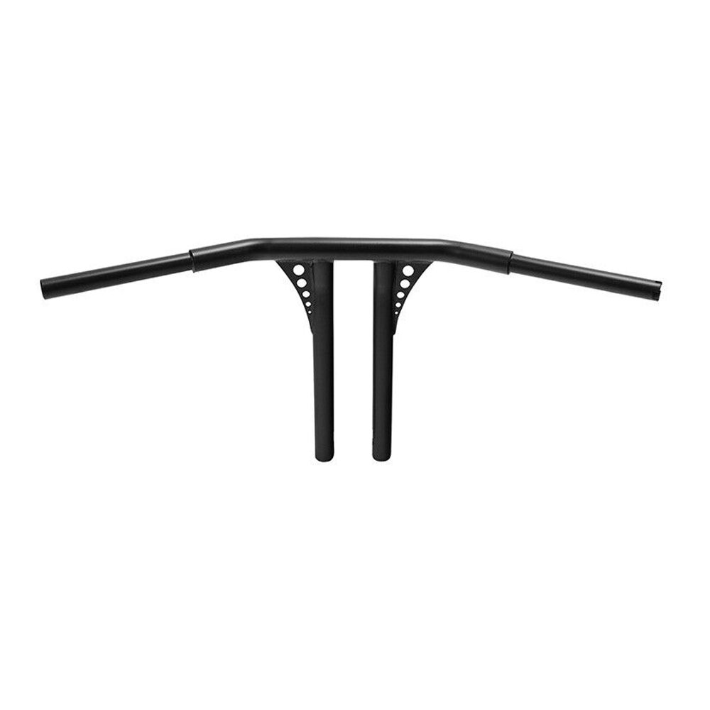 Black 16" Rise 1 1/4" T-Bar Bar Handlebar Fit For Harley-Davidson Harley