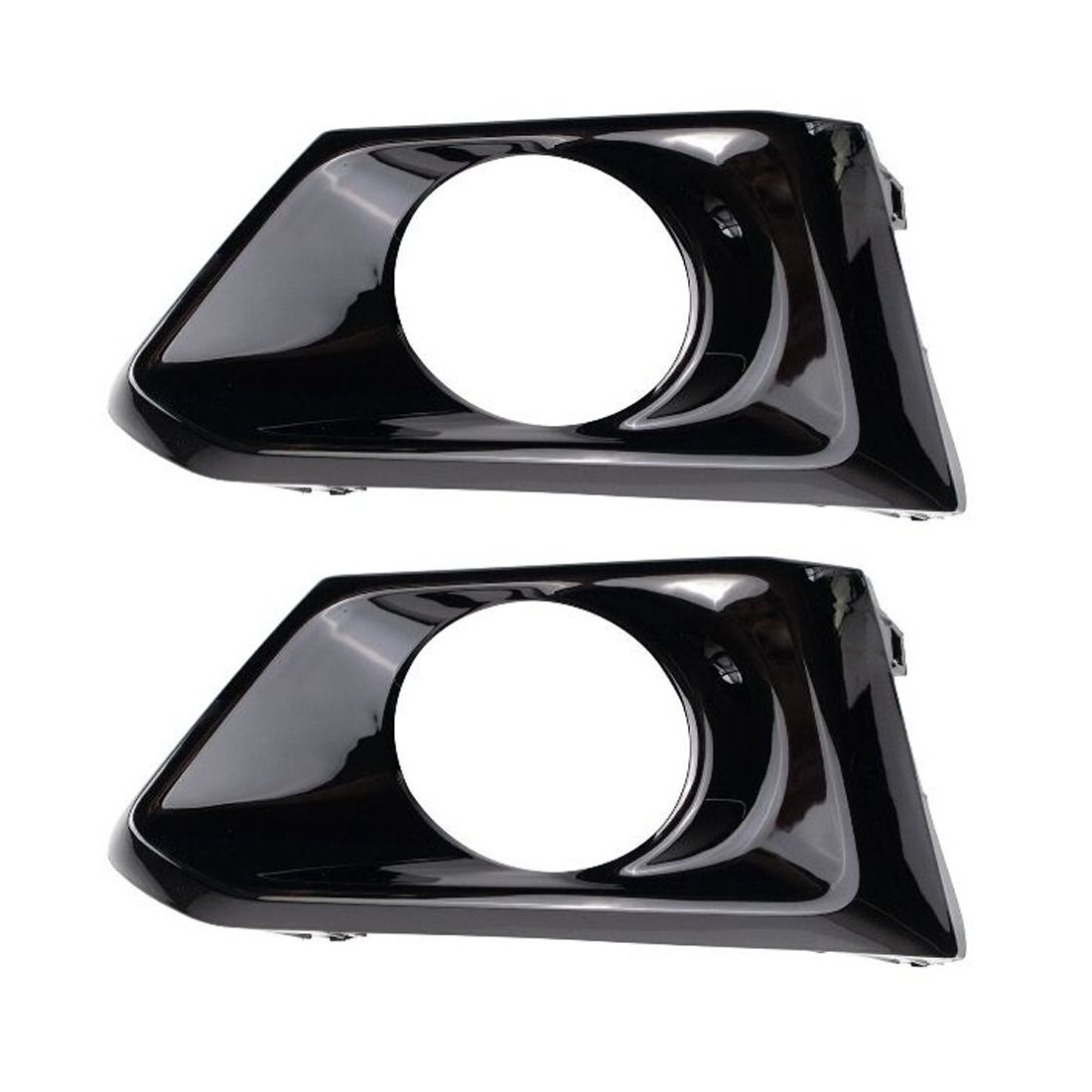 2 Sets Of - Front Left Fog Light Bezel For 2019-2021 Nissan Altima Sedan