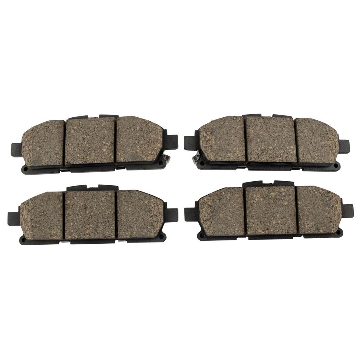 For 2011-2017 Quest Mini Passenger Van Posi Ceramic Disc Brake Pad Front Set