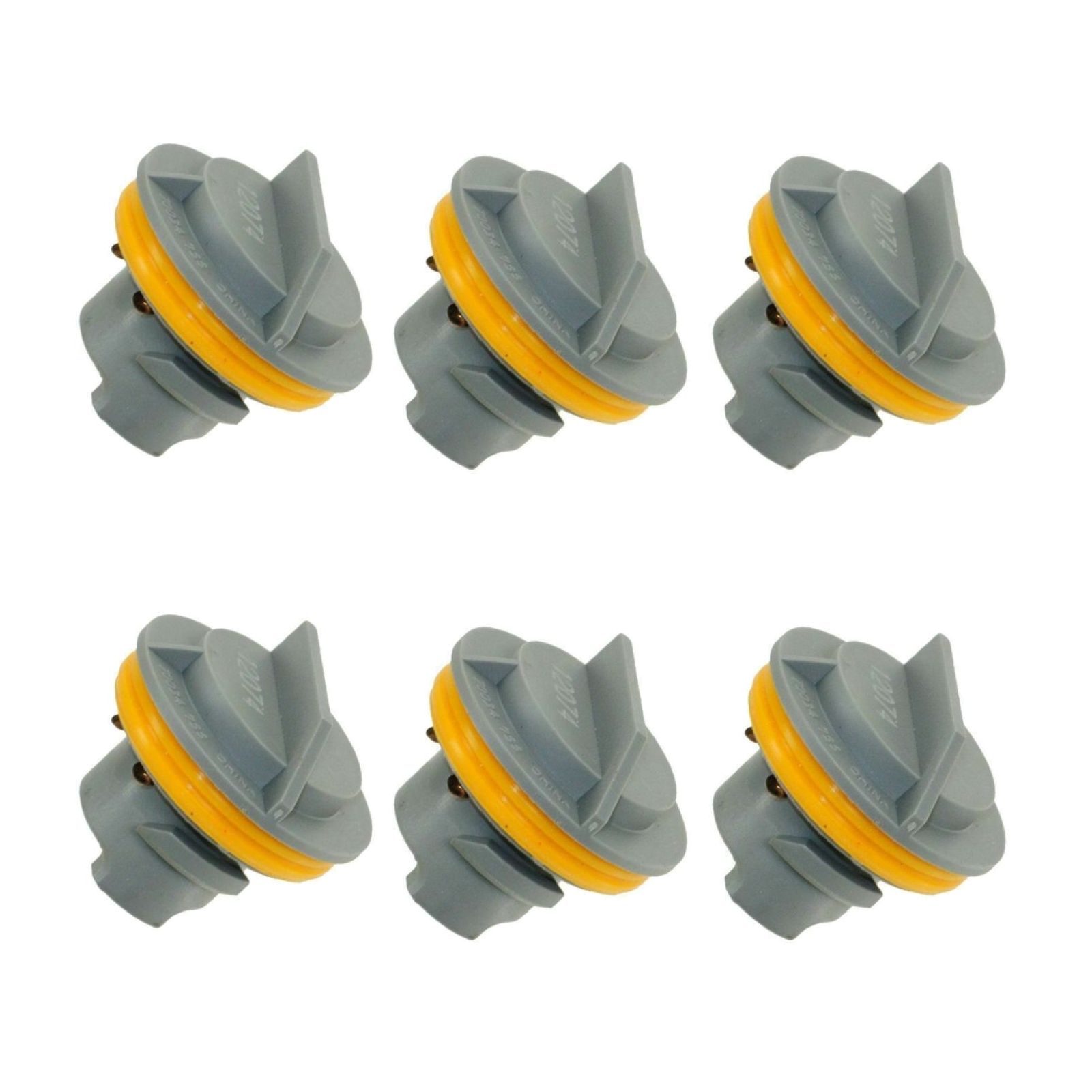 Rear Brake Taillight Taillamp Light Bulb Socket Kit Set Of 6 For Chrysler Dodge