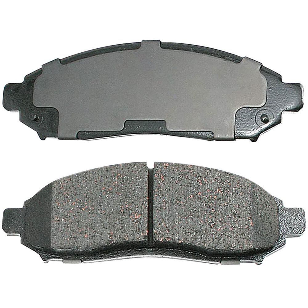 Front Ceramic Brake Pad W/Hardware Kit For Nissan 2005-2015 Xterra Frontier A4N